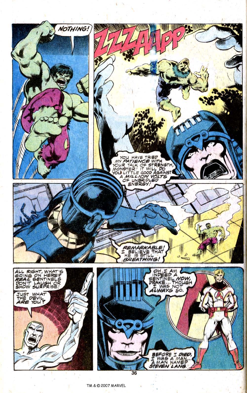 Read online The Incredible Hulk (1968) comic -  Issue # _Annual 1978 - 38