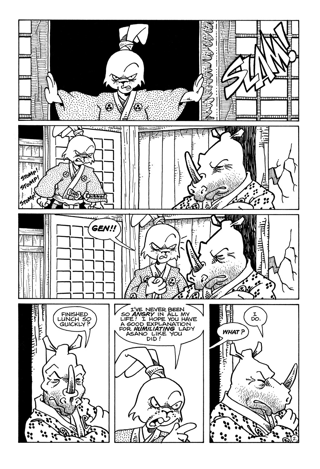 Usagi Yojimbo (1987) issue 35 - Page 4