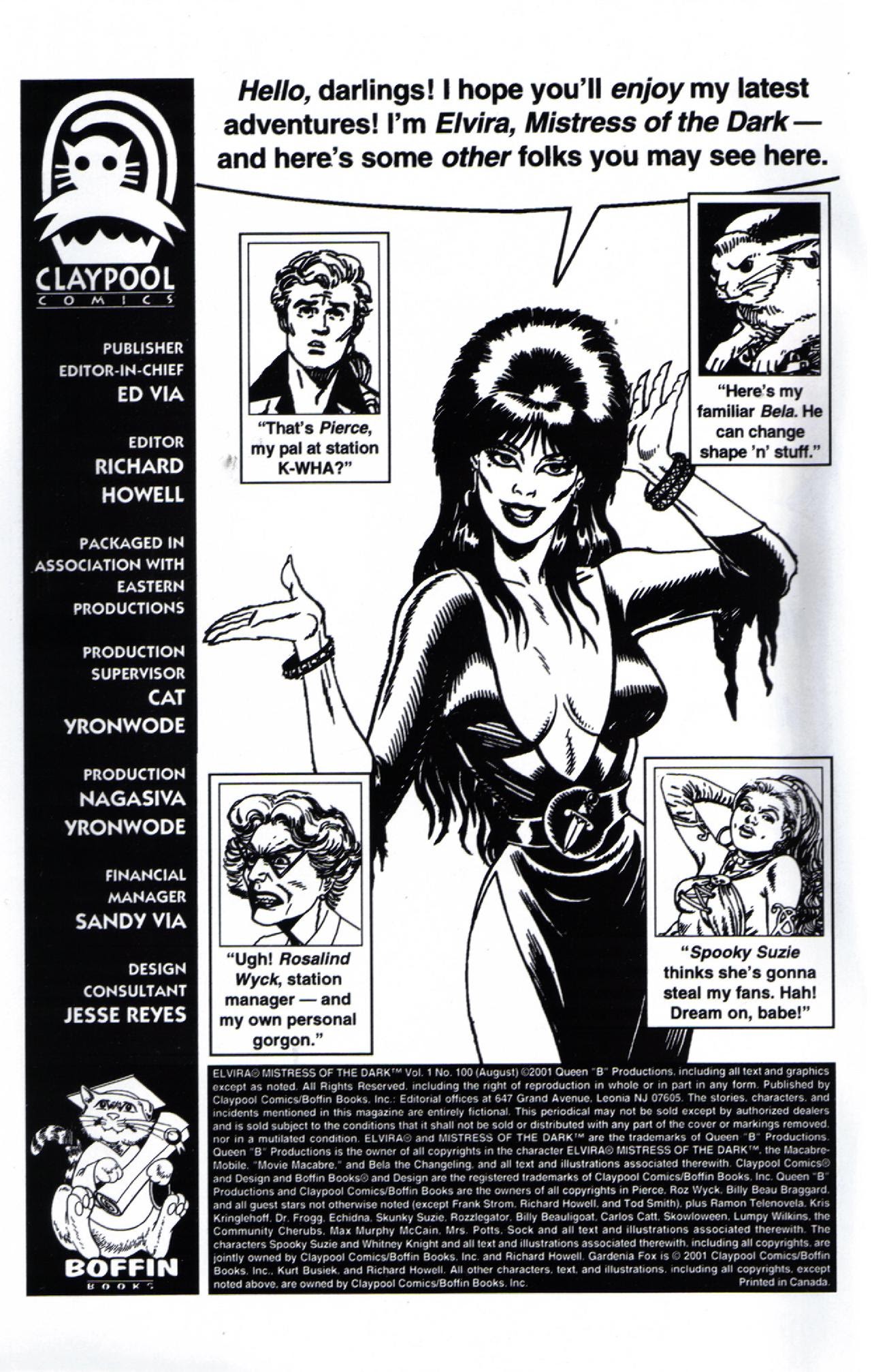 Read online Elvira, Mistress of the Dark comic -  Issue #100 - 2