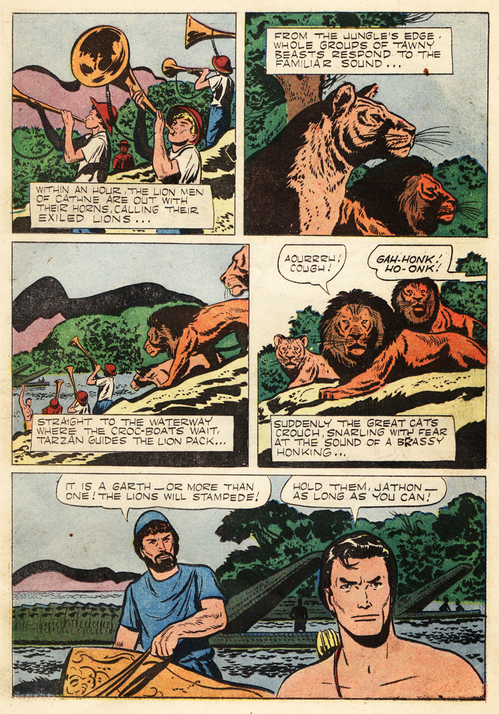 Read online Tarzan (1948) comic -  Issue #71 - 15