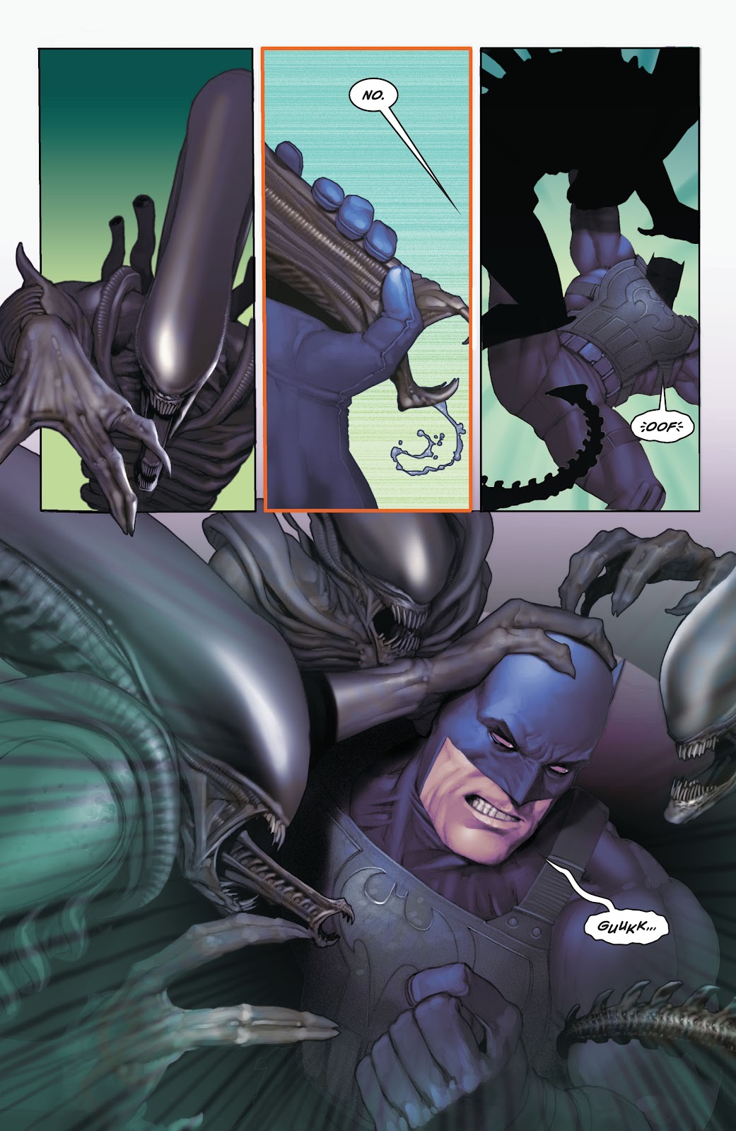 Superman and Batman Vs. Aliens and Predator issue 1 - Page 27