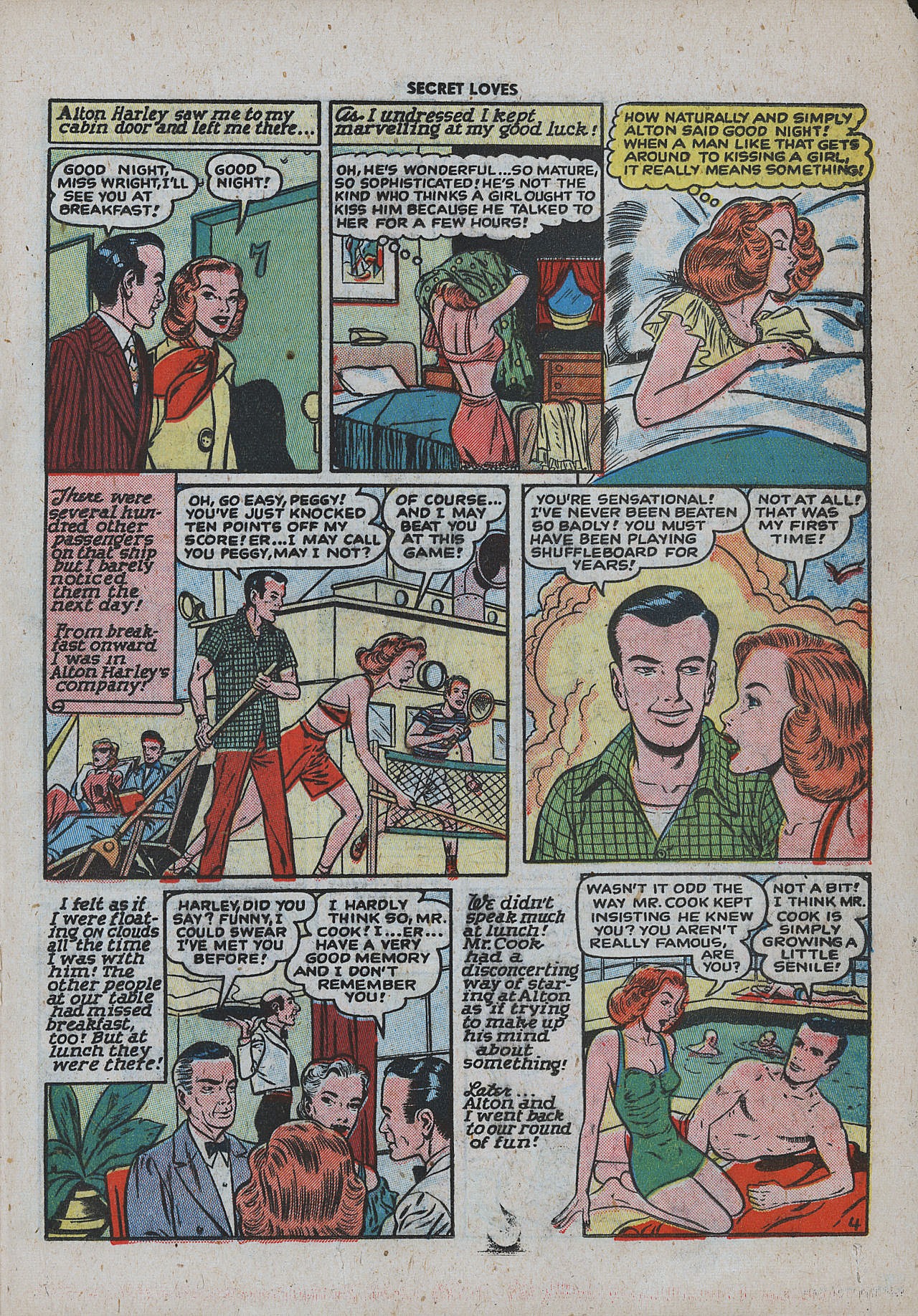Read online Secret Loves comic -  Issue #1 - 21