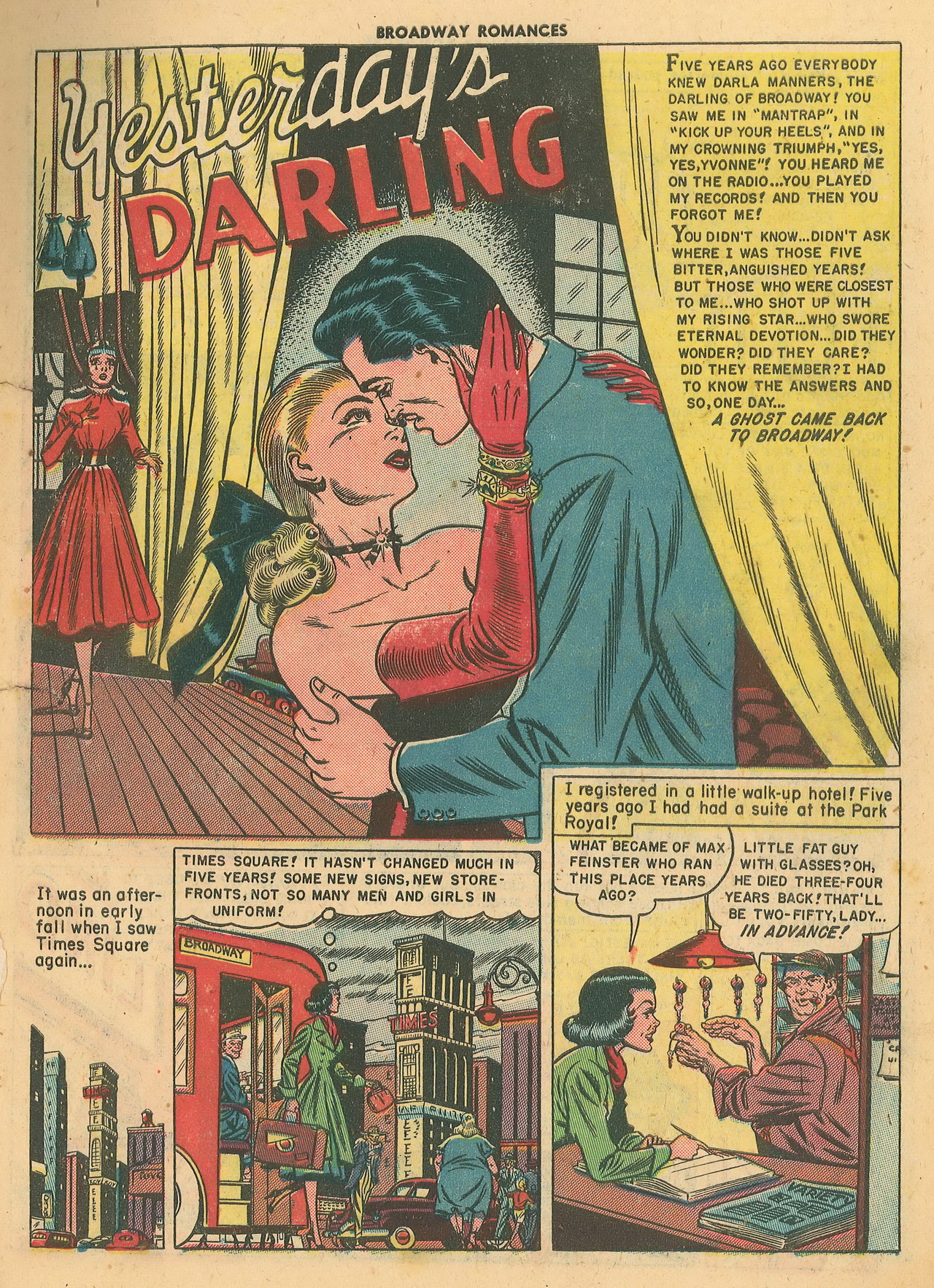 Read online Broadway Romances comic -  Issue #1 - 3
