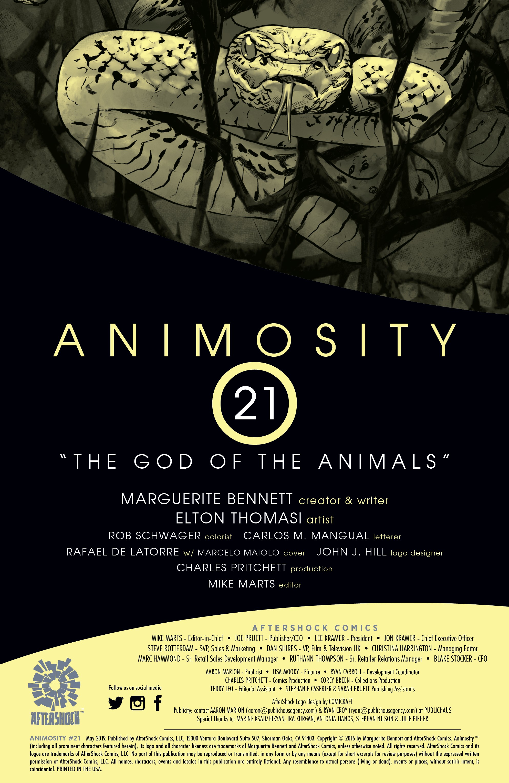 Read online Animosity comic -  Issue #21 - 2