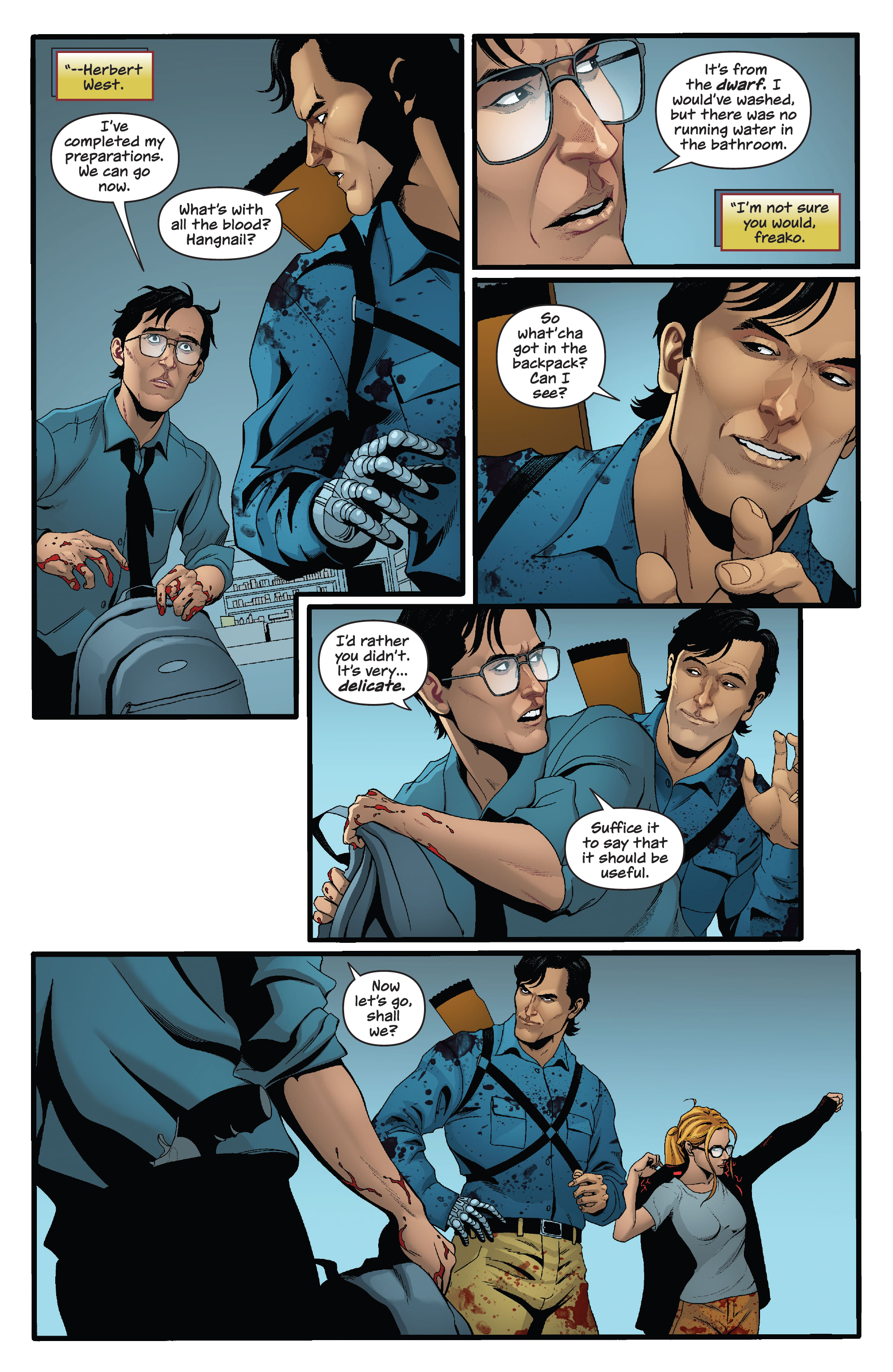 Read online Army of Darkness Vs. Reanimator: Necronomicon Rising comic -  Issue #4 - 20