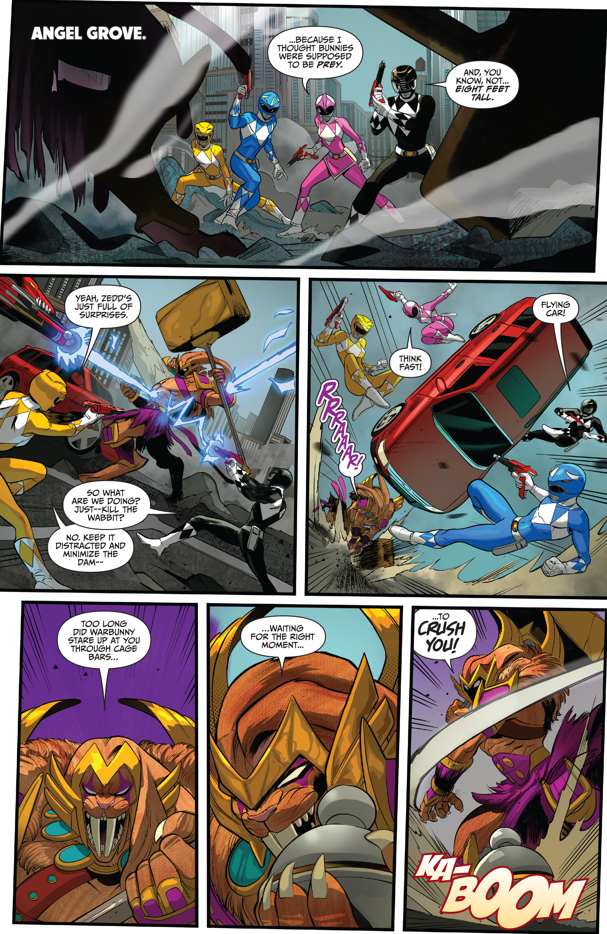 Read online Saban's Go Go Power Rangers comic -  Issue #23 - 7