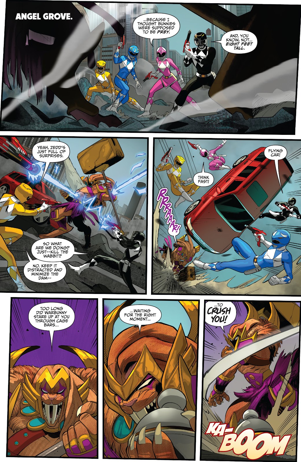 Saban's Go Go Power Rangers issue 23 - Page 7