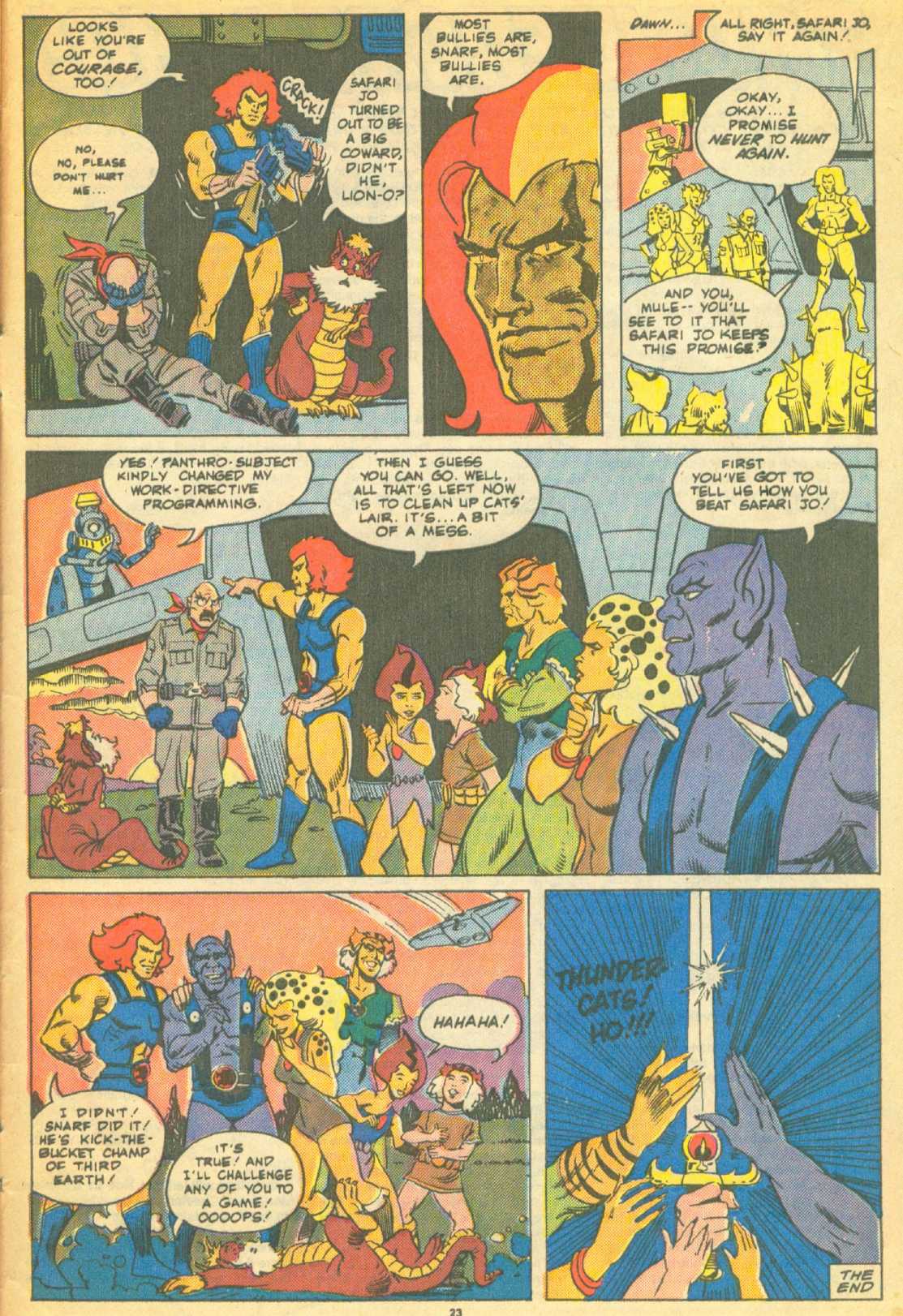 Read online ThunderCats (1985) comic -  Issue #14 - 25