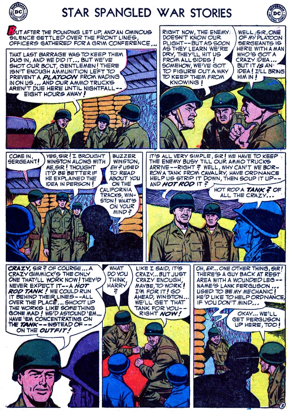 Read online Star Spangled War Stories (1952) comic -  Issue #4 - 5