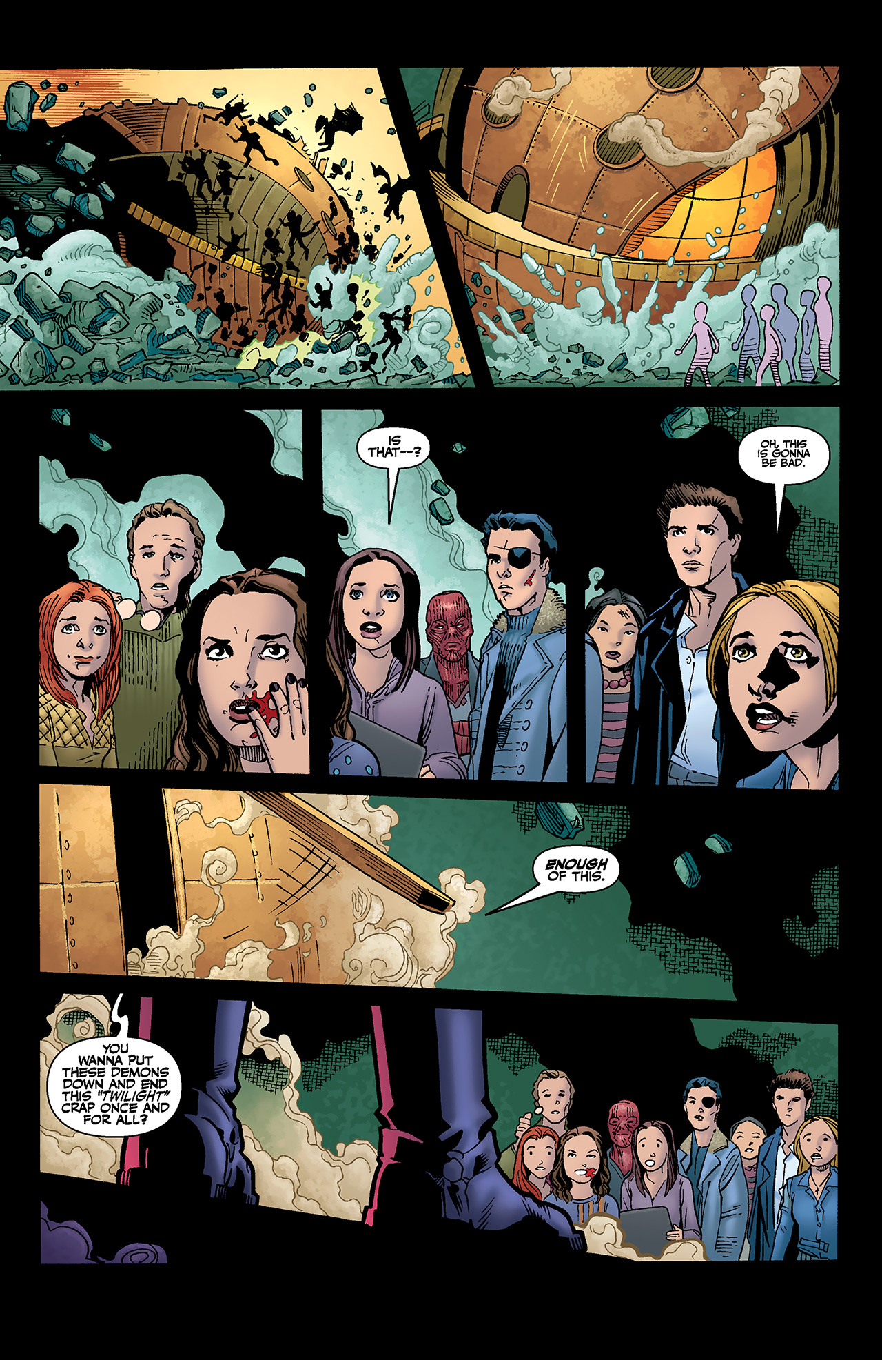 Read online Buffy the Vampire Slayer Season Eight comic -  Issue #35 - 26