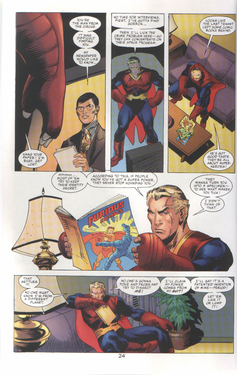 Read online Just imagine Stan Lee's Superman comic -  Issue # Full - 25