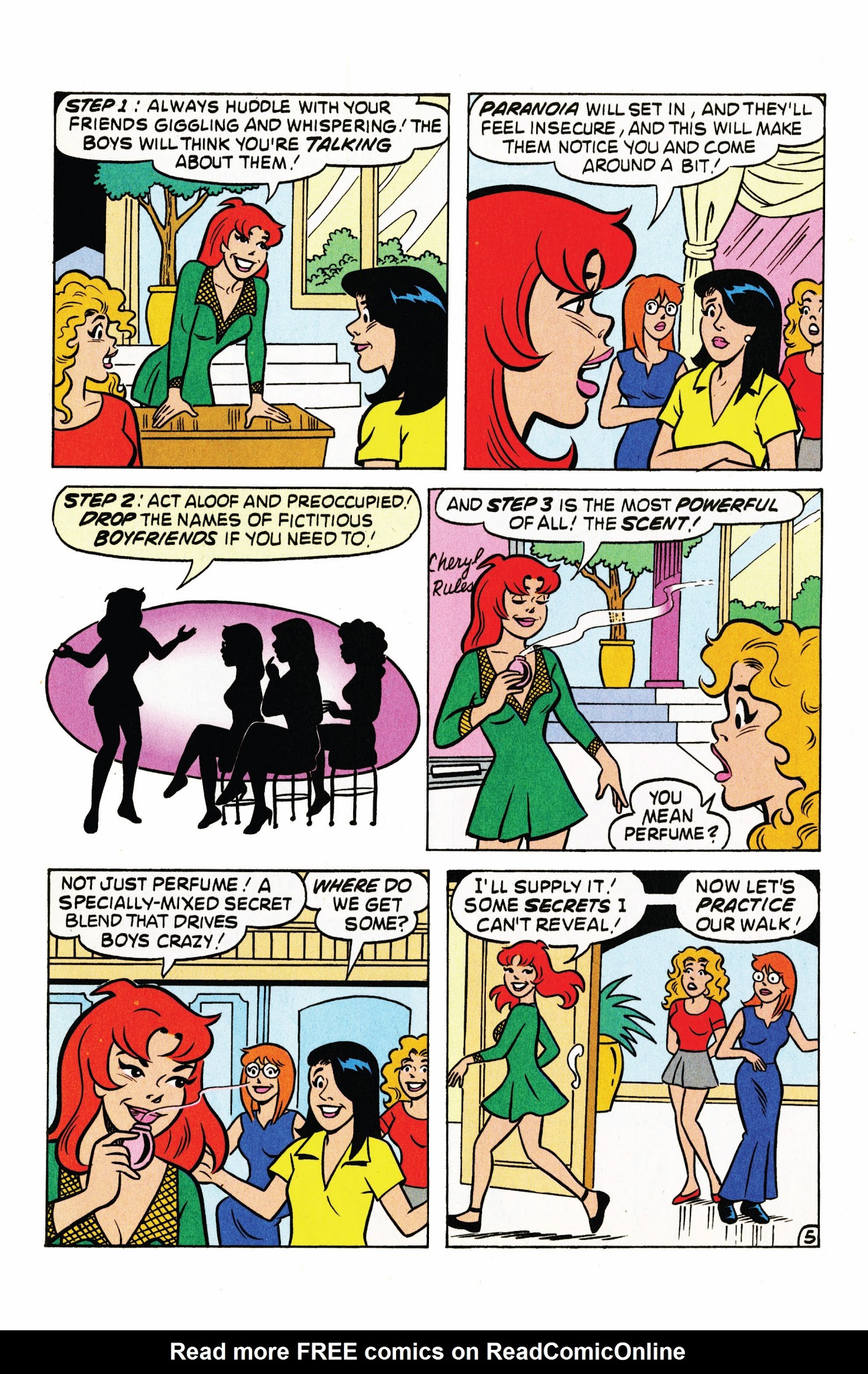 Read online Cheryl Blossom comic -  Issue #7 - 6