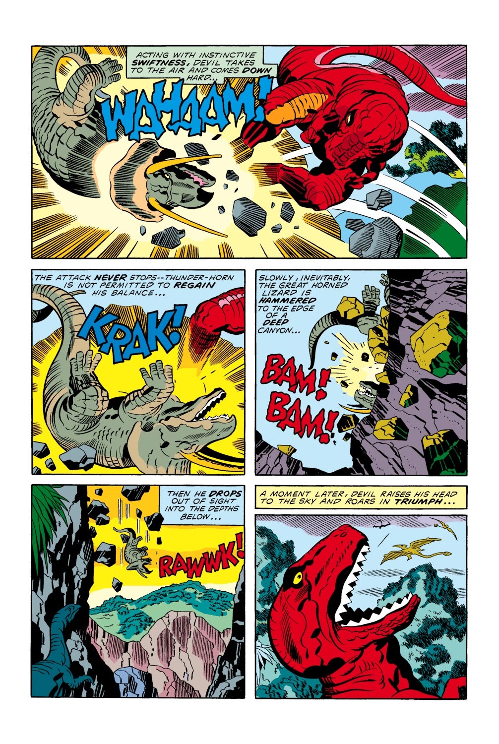 Read online Devil Dinosaur comic -  Issue #1 - 5