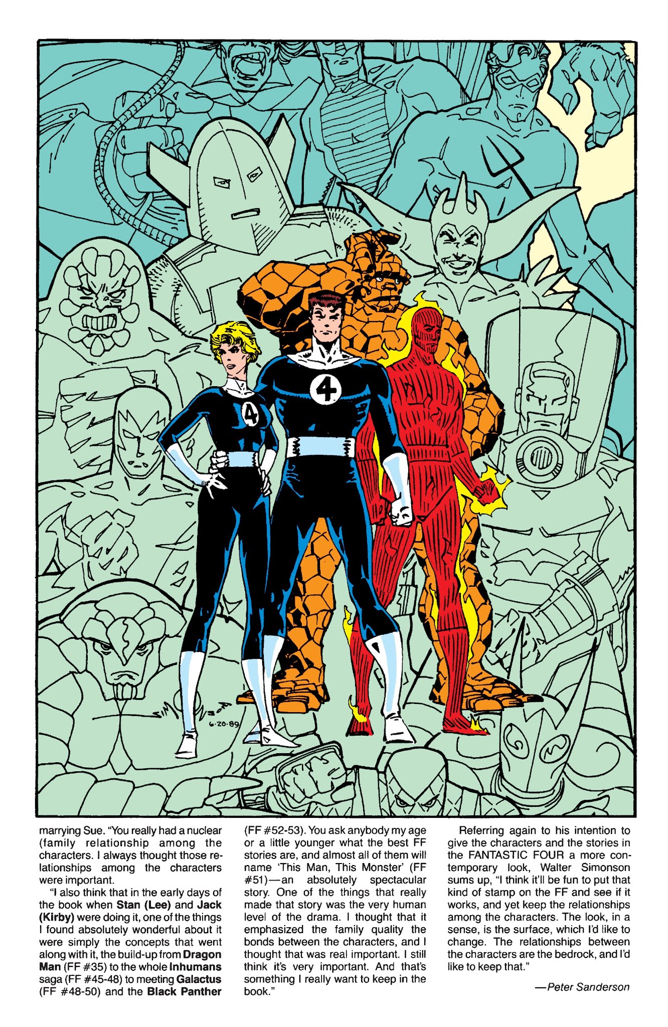 Read online Fantastic Four Visionaries: Walter Simonson comic -  Issue # TPB 1 (Part 2) - 91