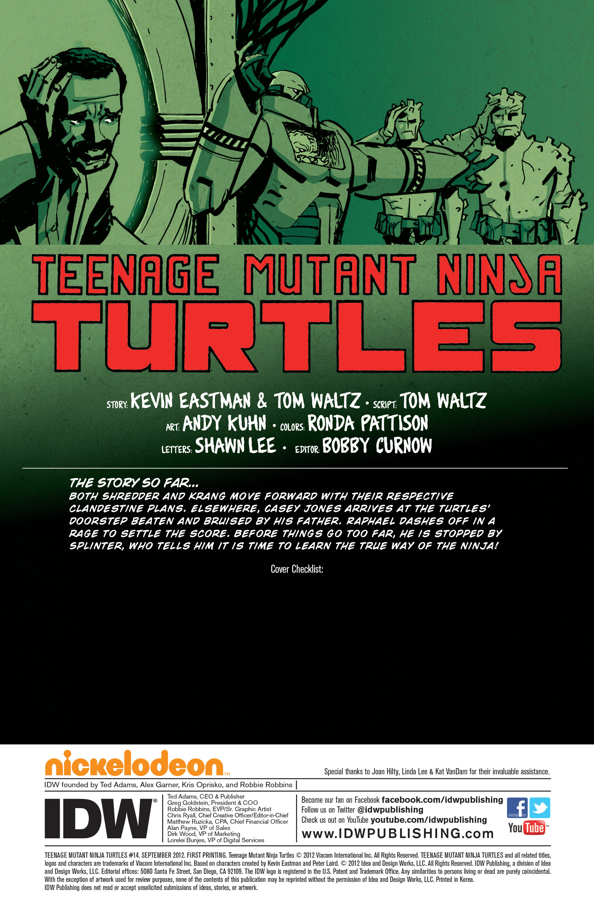 Read online Teenage Mutant Ninja Turtles (2011) comic -  Issue #14 - 4