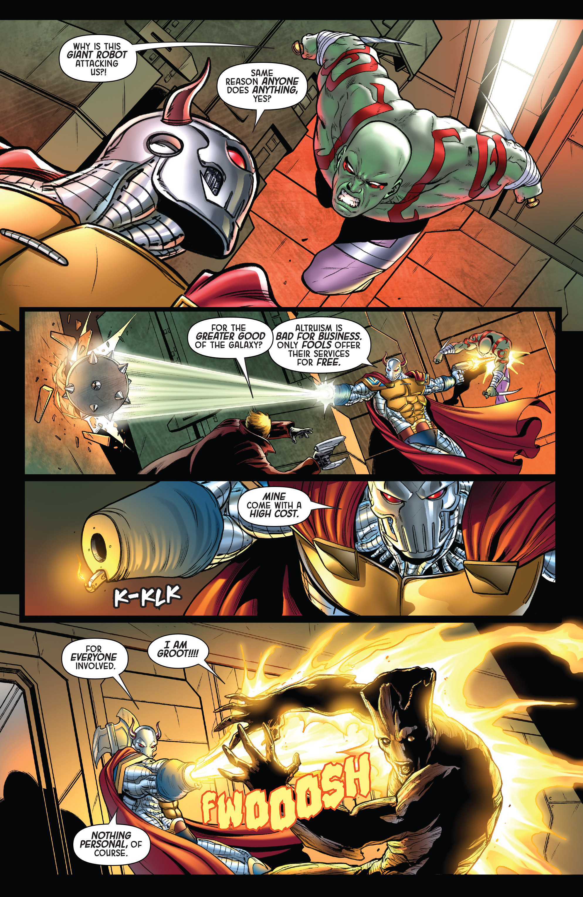 Read online Guardians of the Galaxy: Dream On comic -  Issue # Full - 12