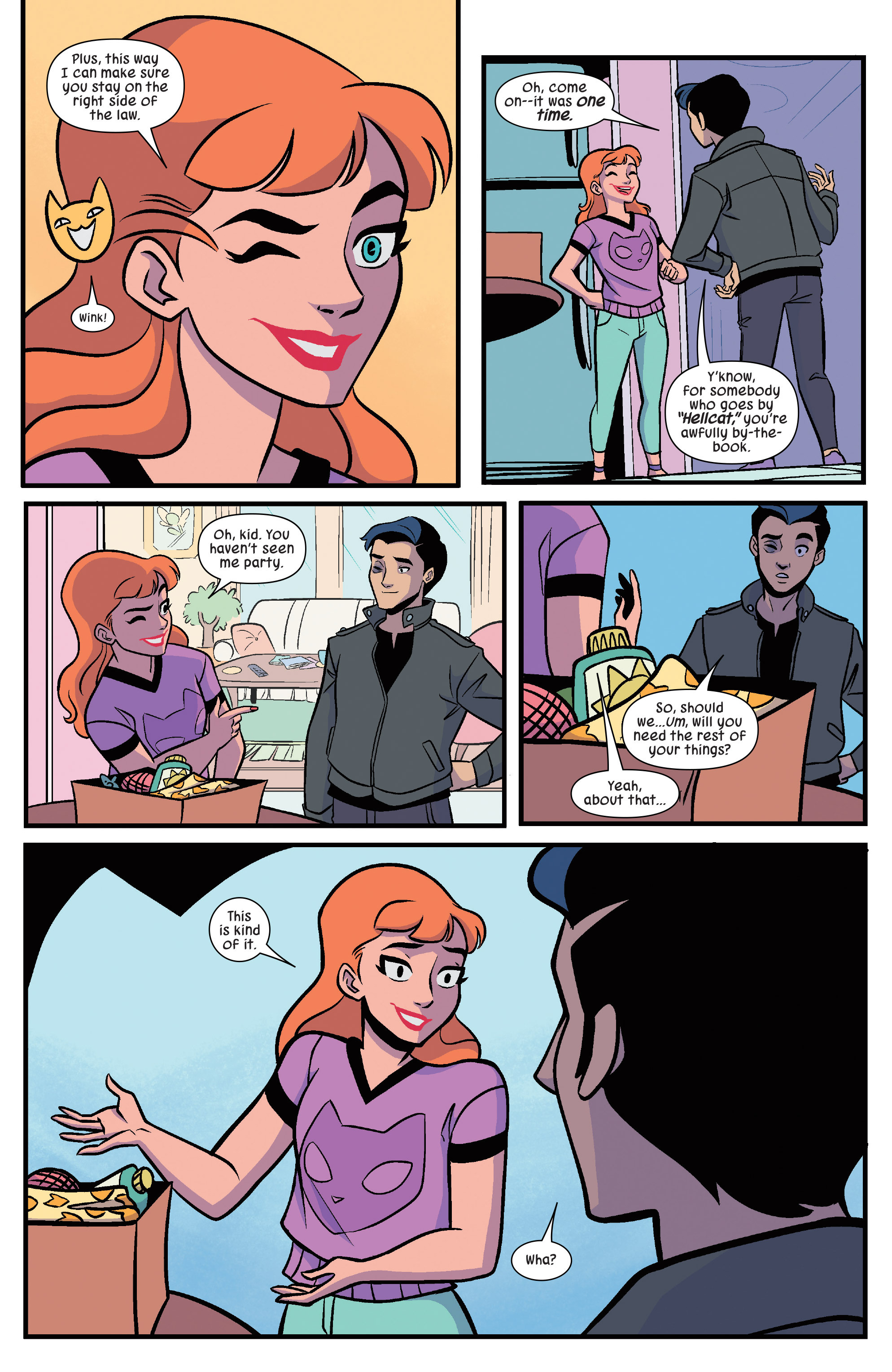 Read online Patsy Walker, A.K.A. Hellcat! comic -  Issue #1 - 13