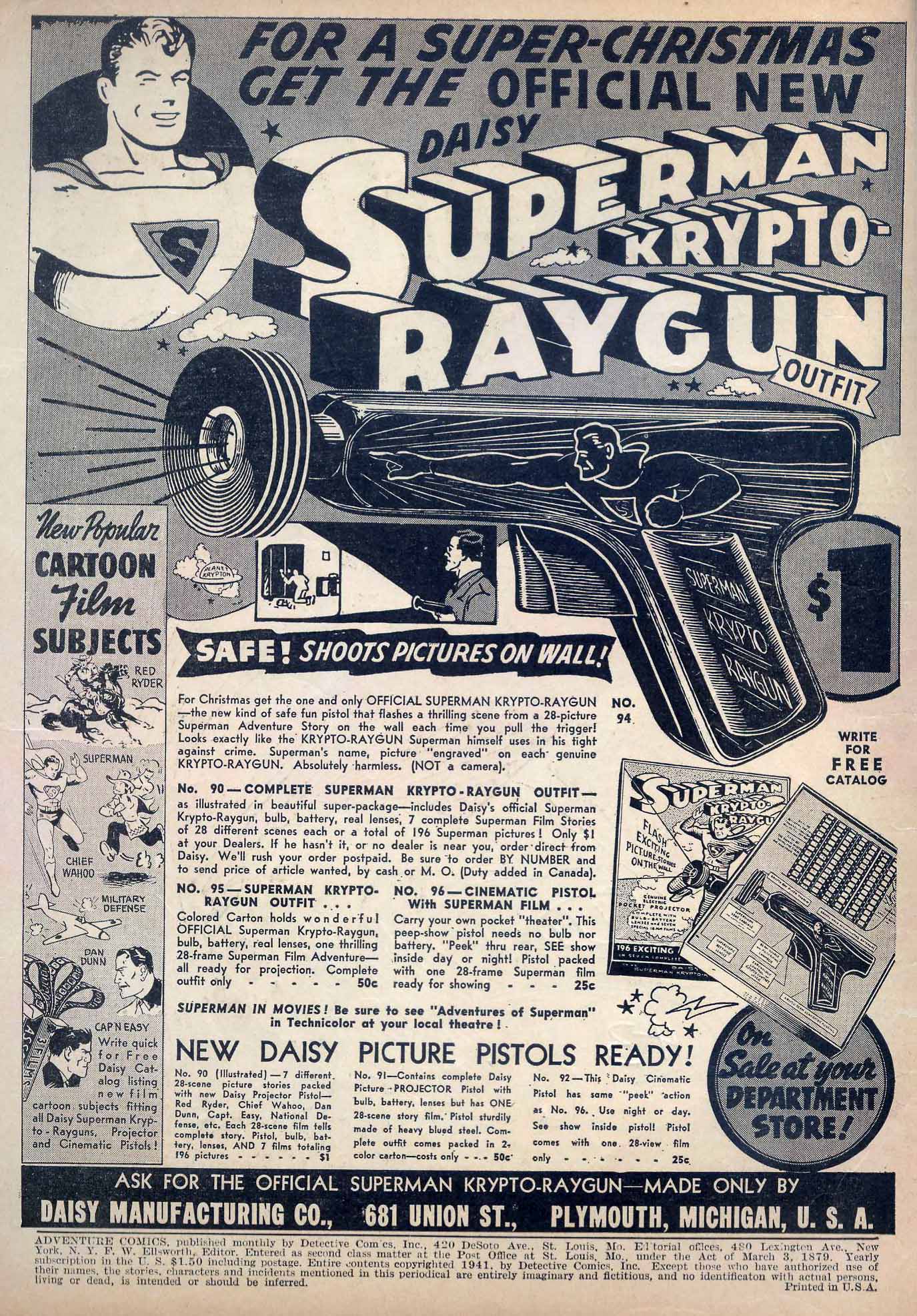 Read online Adventure Comics (1938) comic -  Issue #70 - 2