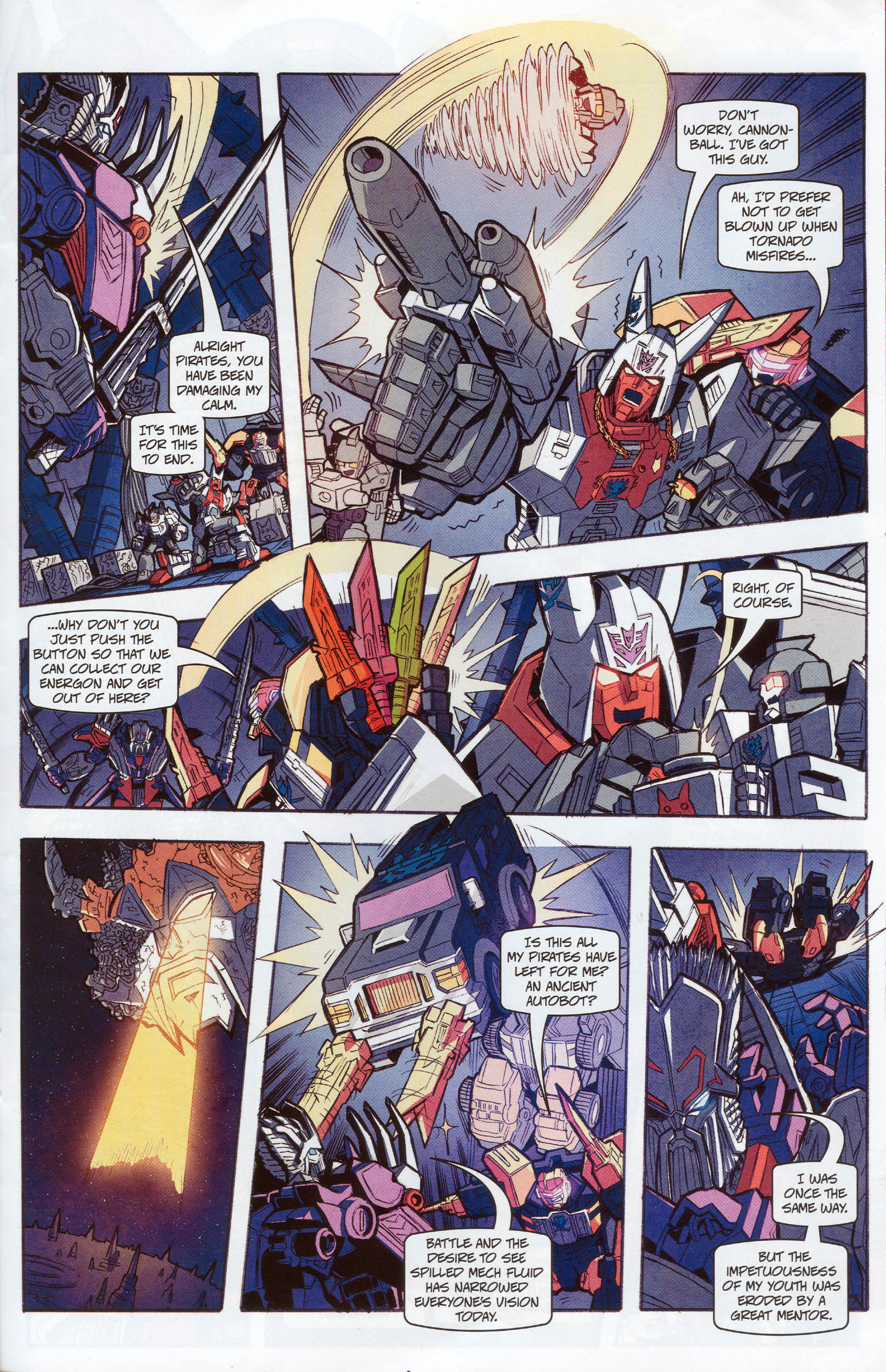 Read online Transformers: Timelines comic -  Issue #10 - 21