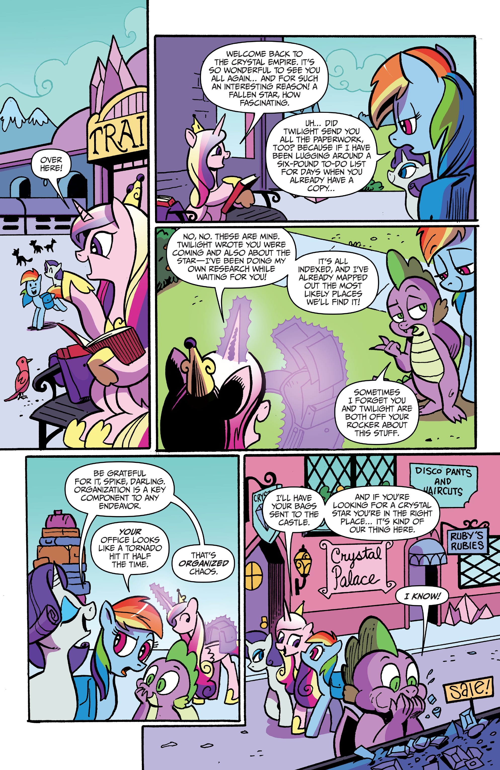 Read online My Little Pony: Friendship is Magic comic -  Issue #77 - 10