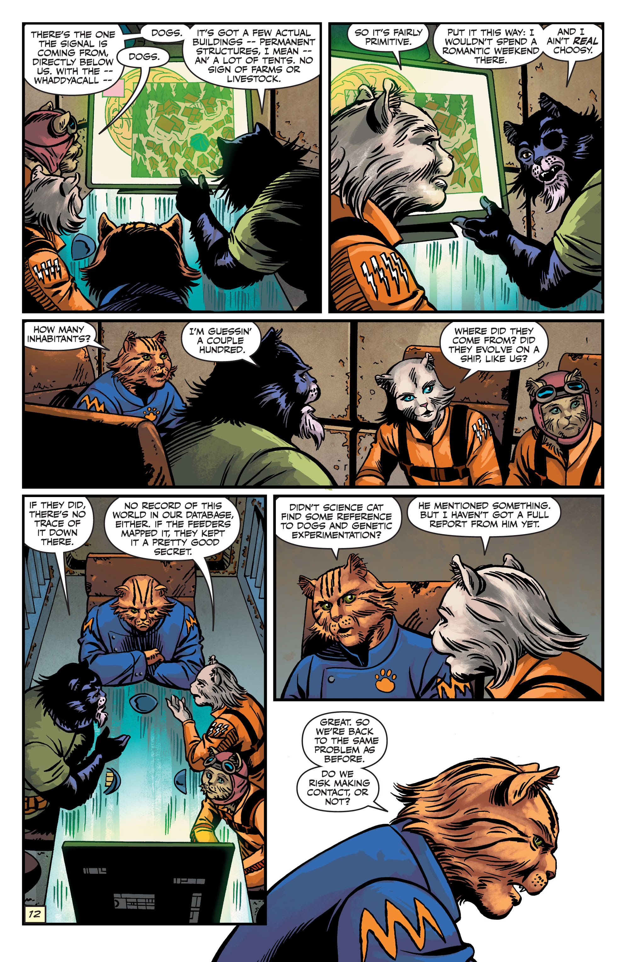 Read online Captain Ginger Season 2 comic -  Issue #1 - 13
