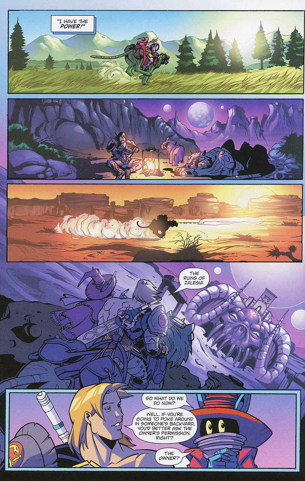 Read online Masters of the Universe (2004) comic -  Issue #8 - 14