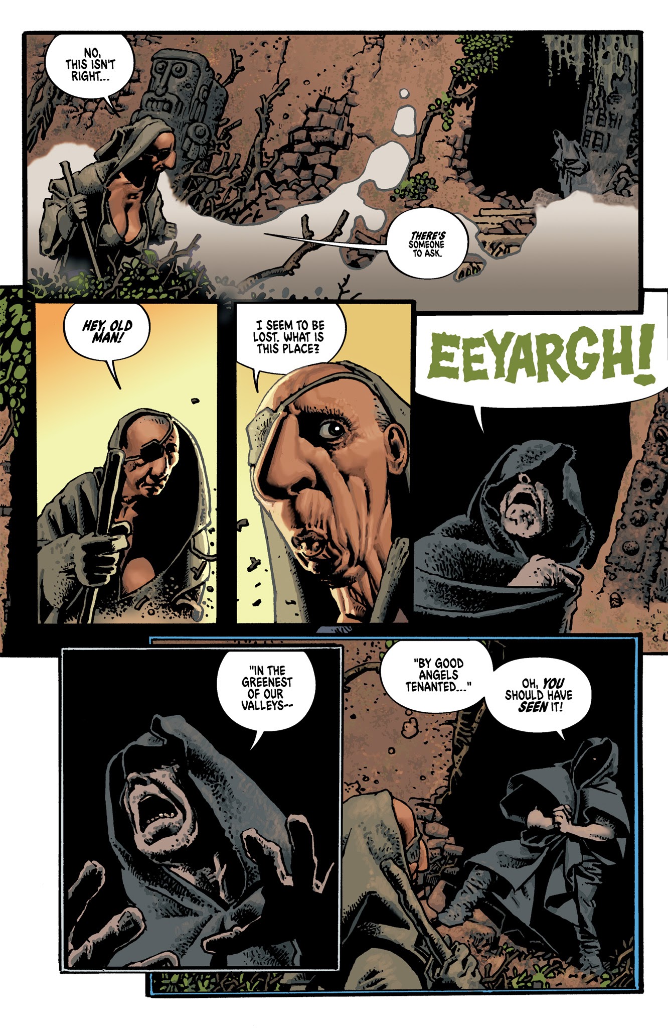 Read online Edgar Allan Poe's The Raven and the Red Death comic -  Issue # Full - 14