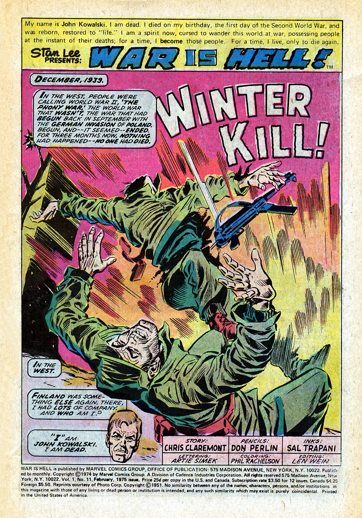 Read online War Is Hell comic -  Issue #11 - 3