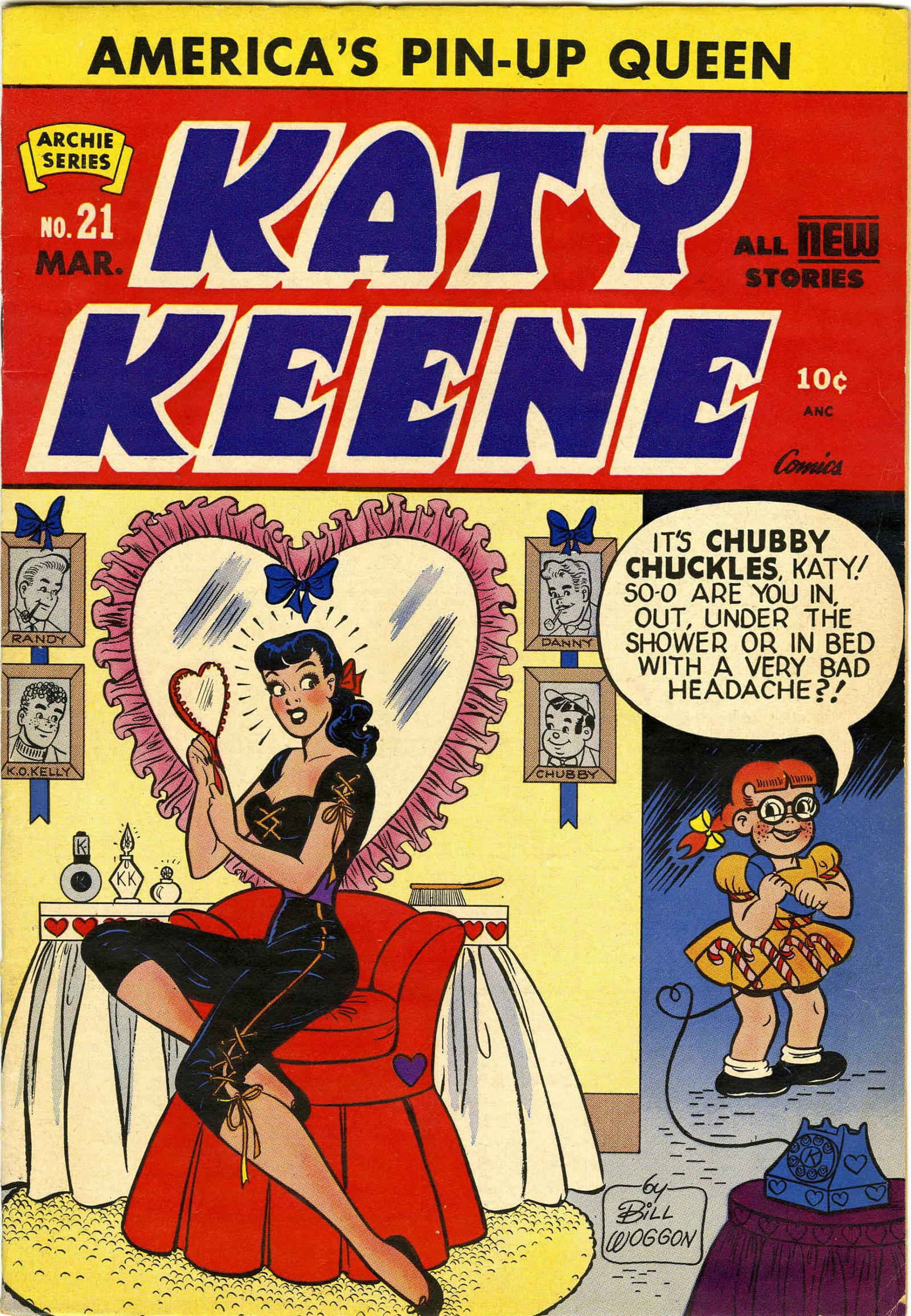 Read online Katy Keene (1949) comic -  Issue #21 - 1