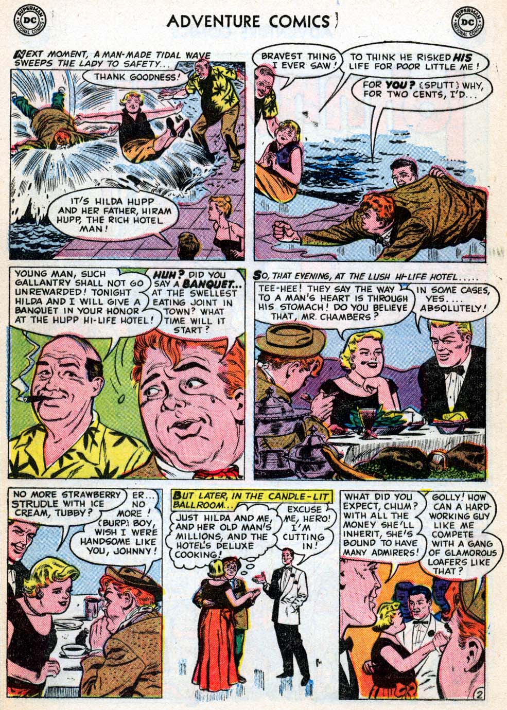 Read online Adventure Comics (1938) comic -  Issue #207 - 16