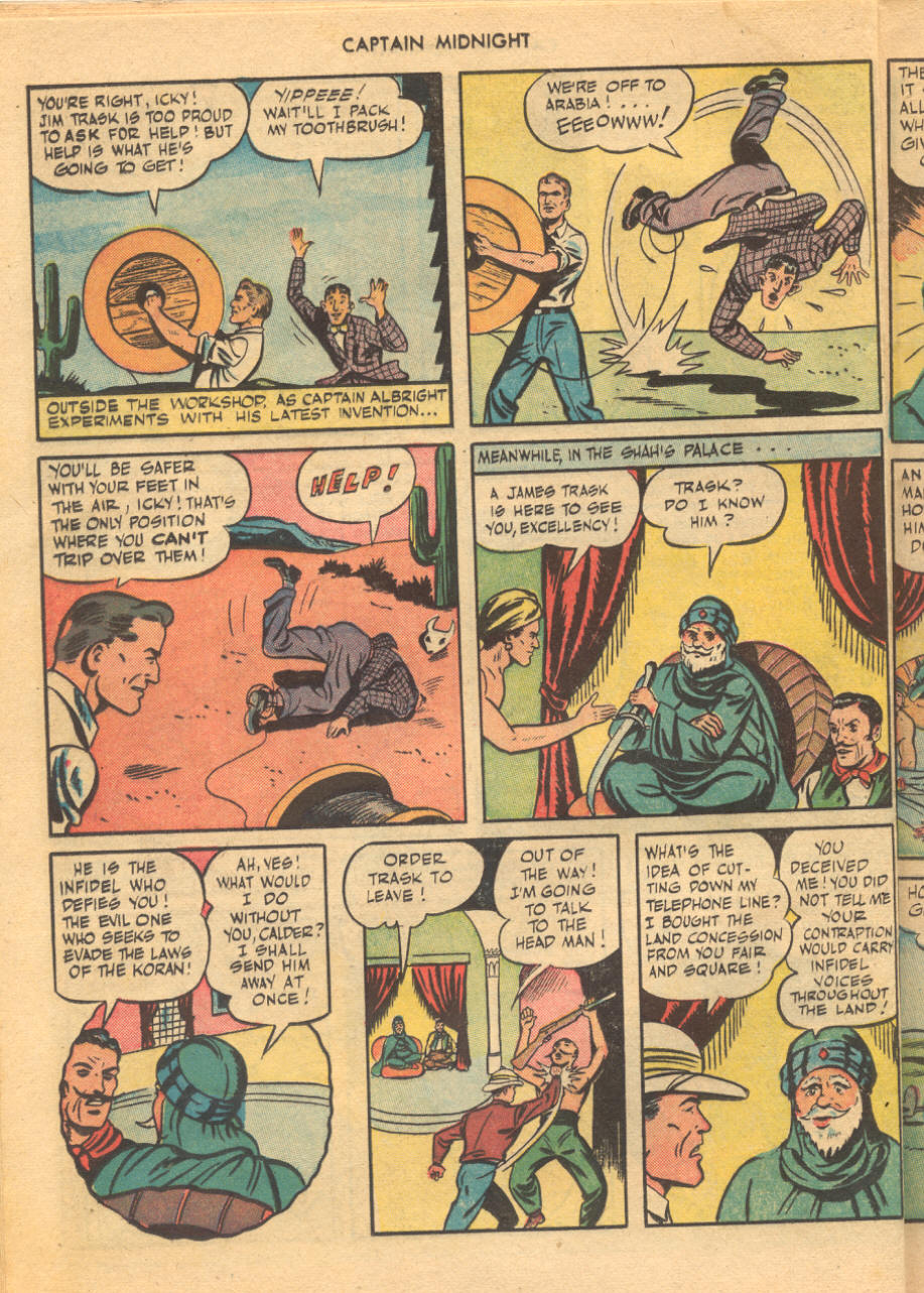 Read online Captain Midnight (1942) comic -  Issue #51 - 40