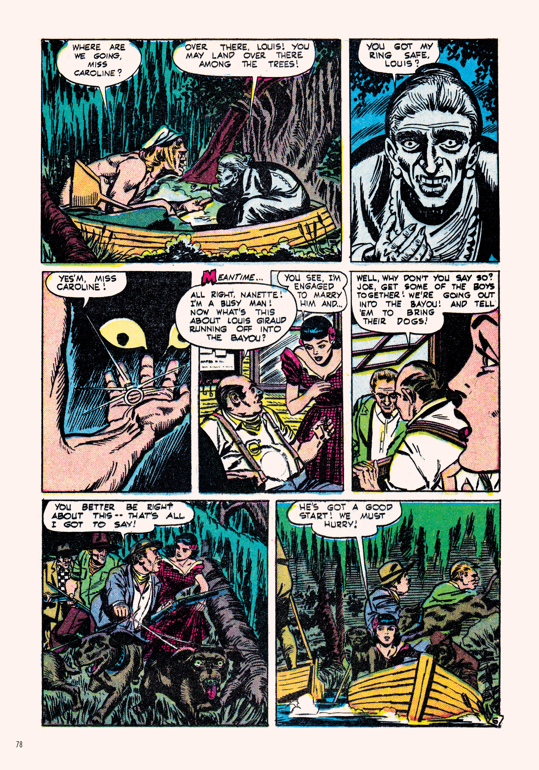 Read online Classic Monsters of Pre-Code Horror Comics: Swamp Monsters comic -  Issue # TPB - 78
