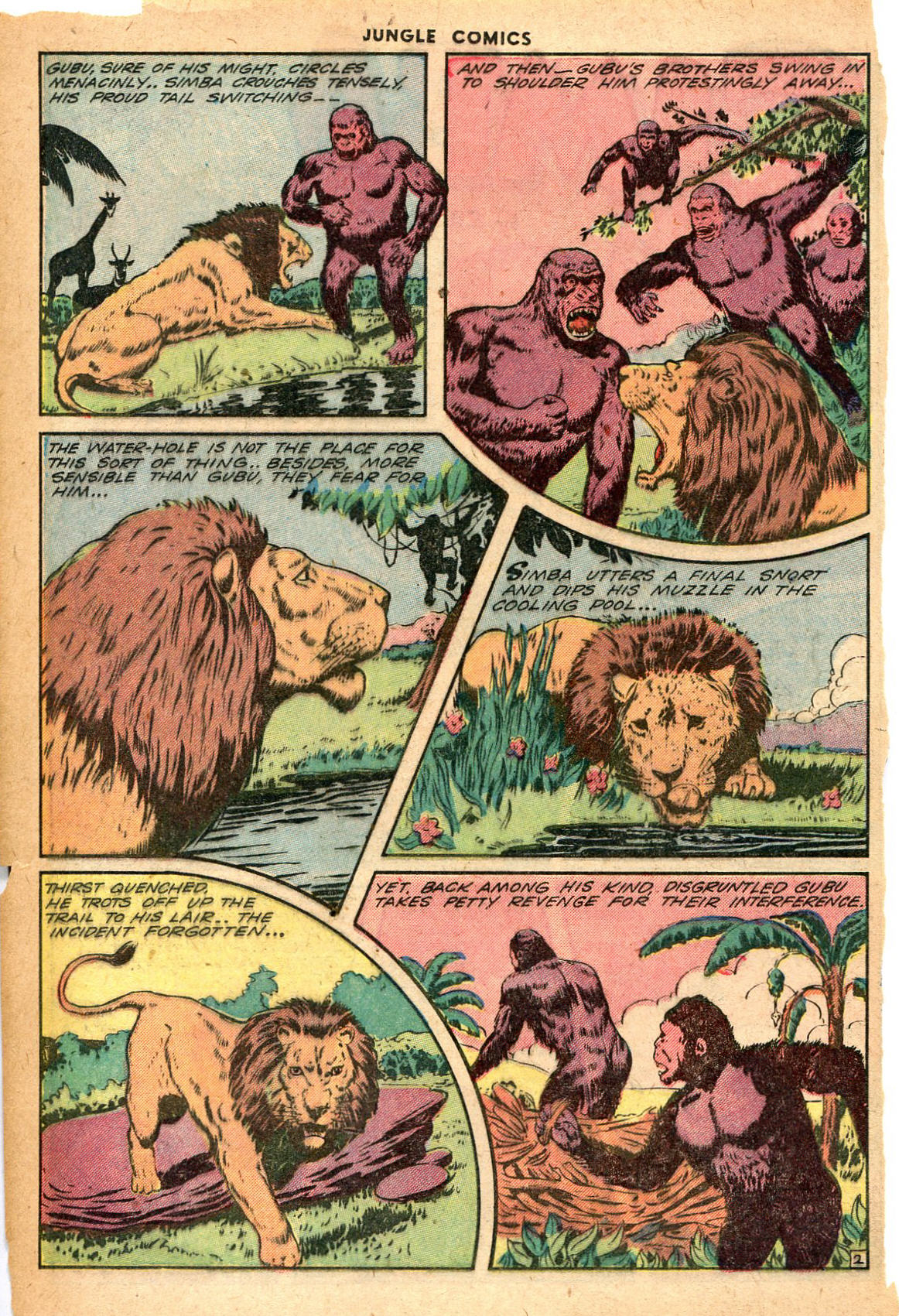 Read online Jungle Comics comic -  Issue #55 - 17