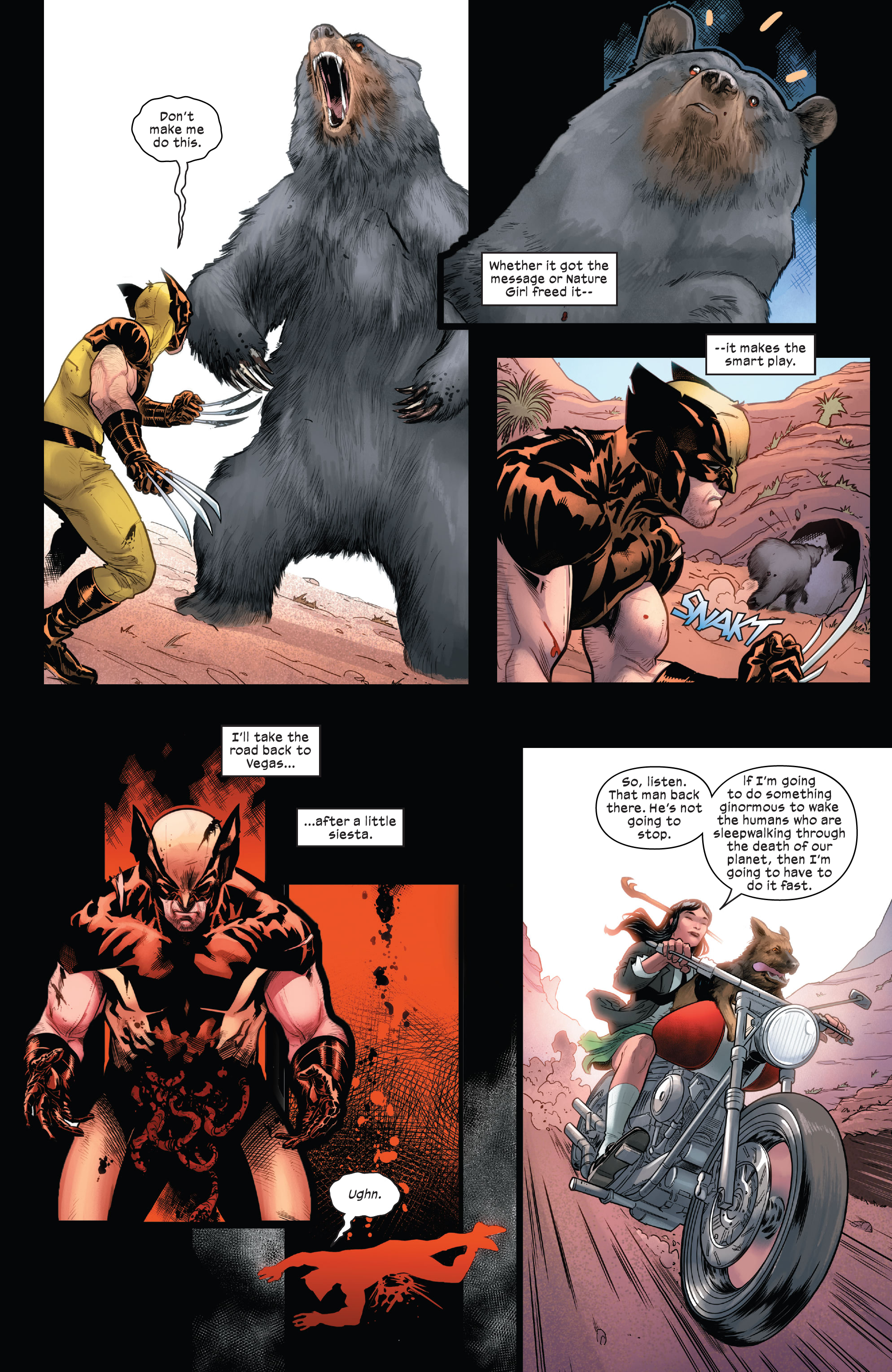 Read online X-Men Unlimited: X-Men Green comic -  Issue #1 - 21