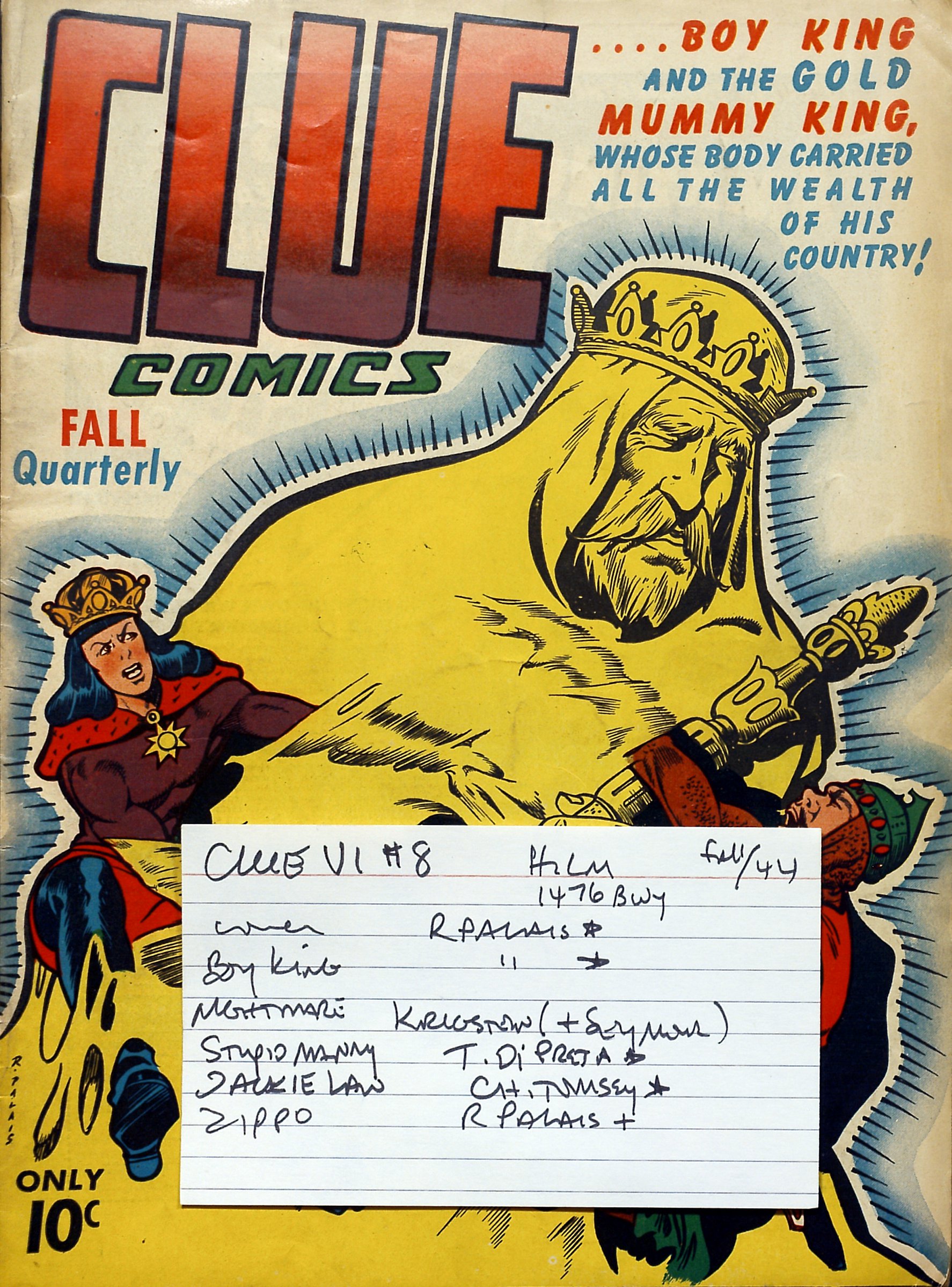 Read online Clue Comics comic -  Issue #8 - 53