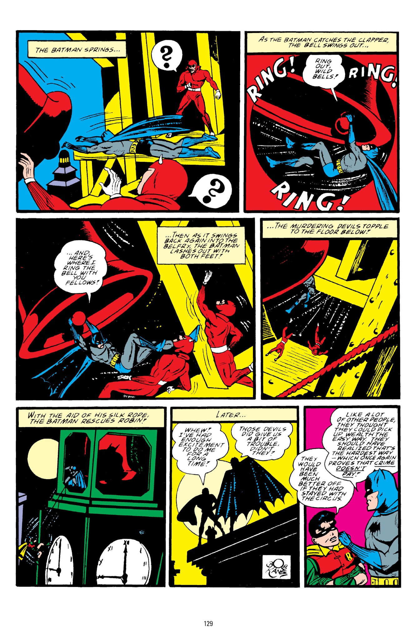 Read online Batman: The Golden Age Omnibus comic -  Issue # TPB 2 - 129