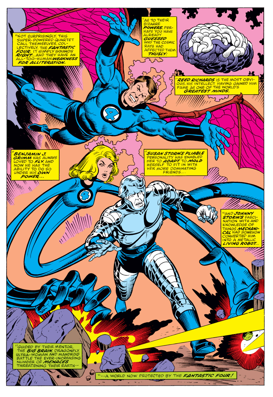 What If? (1977) issue 6 - The Fantastic Four had different superpowers - Page 14