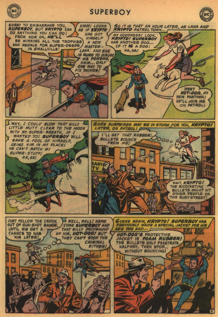 Read online Superboy (1949) comic -  Issue #64 - 24