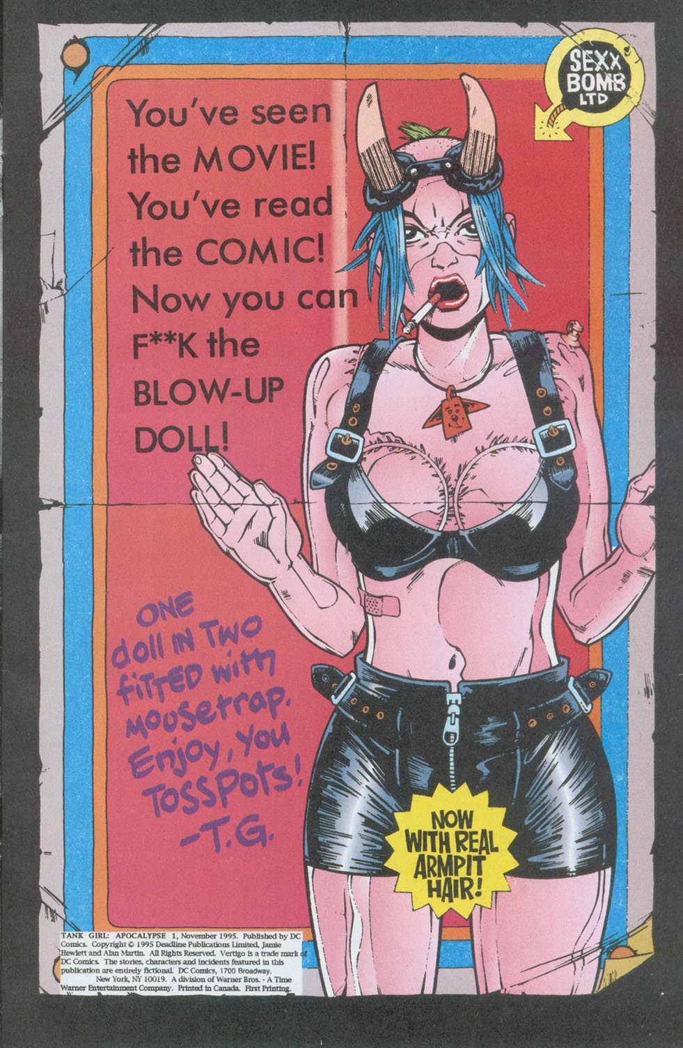 Read online Tank Girl: Apocalypse comic -  Issue #1 - 2