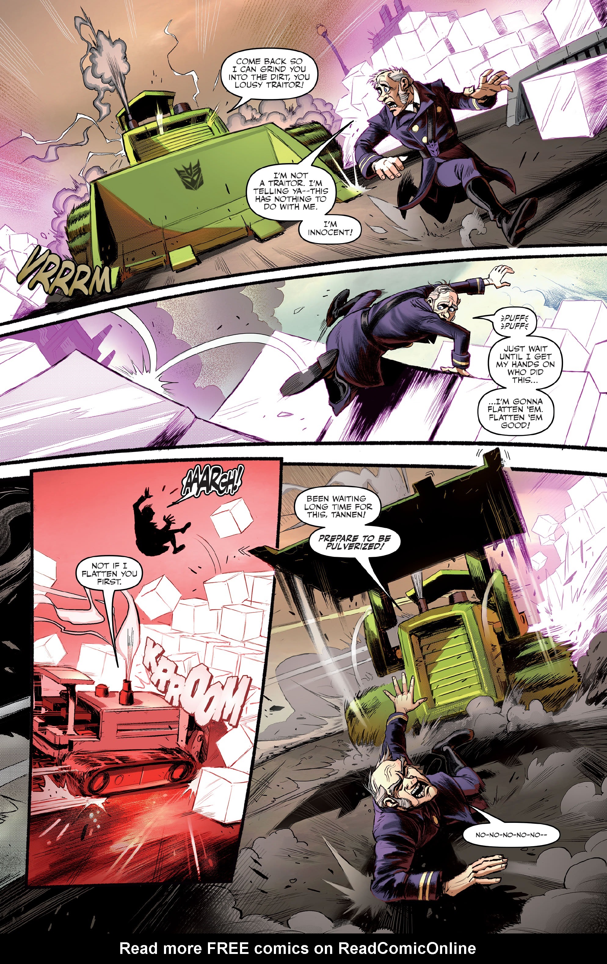 Read online Transformers: Back to the Future comic -  Issue #3 - 8