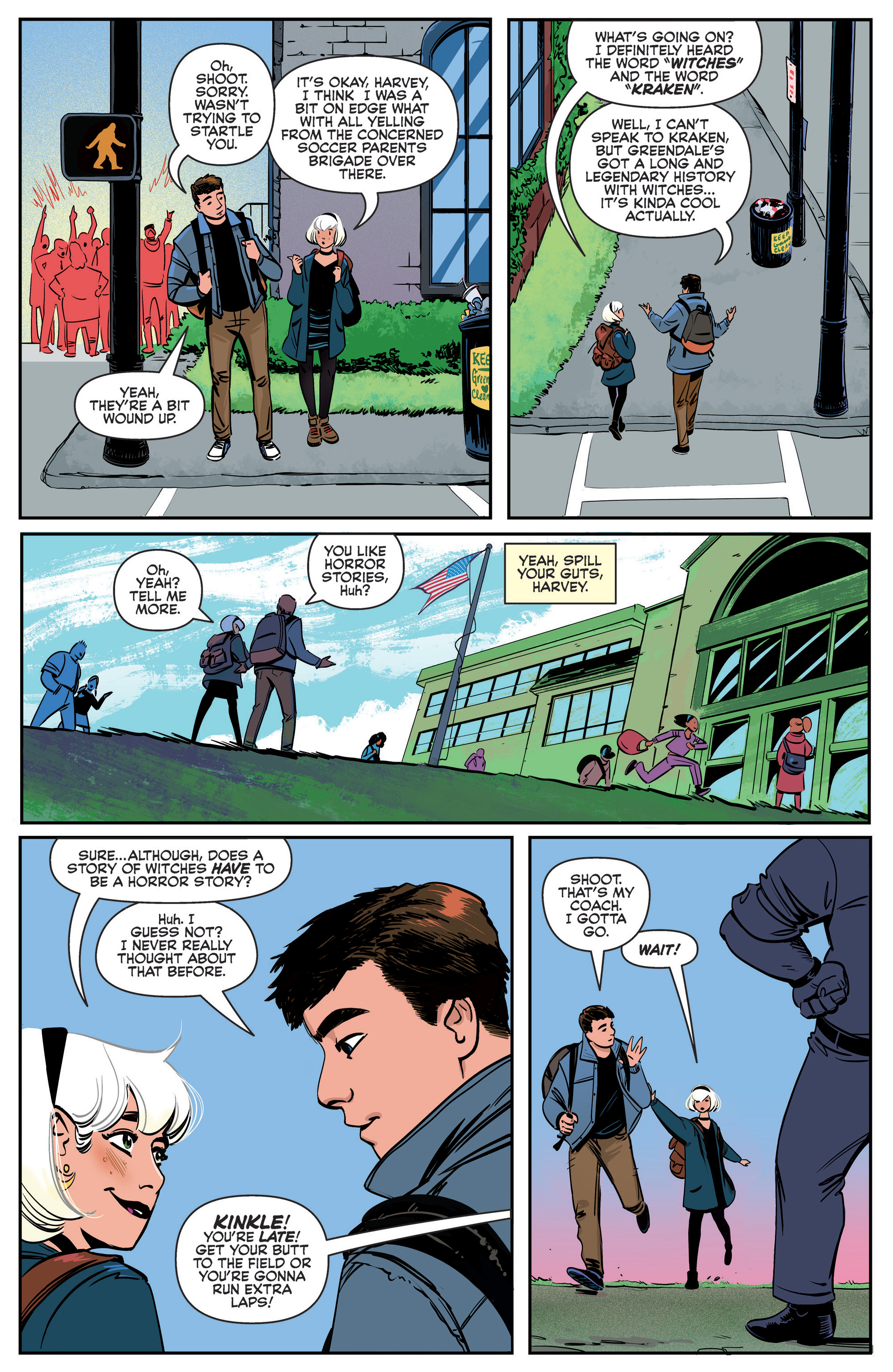 Read online Sabrina the Teenage Witch (2019) comic -  Issue #4 - 5