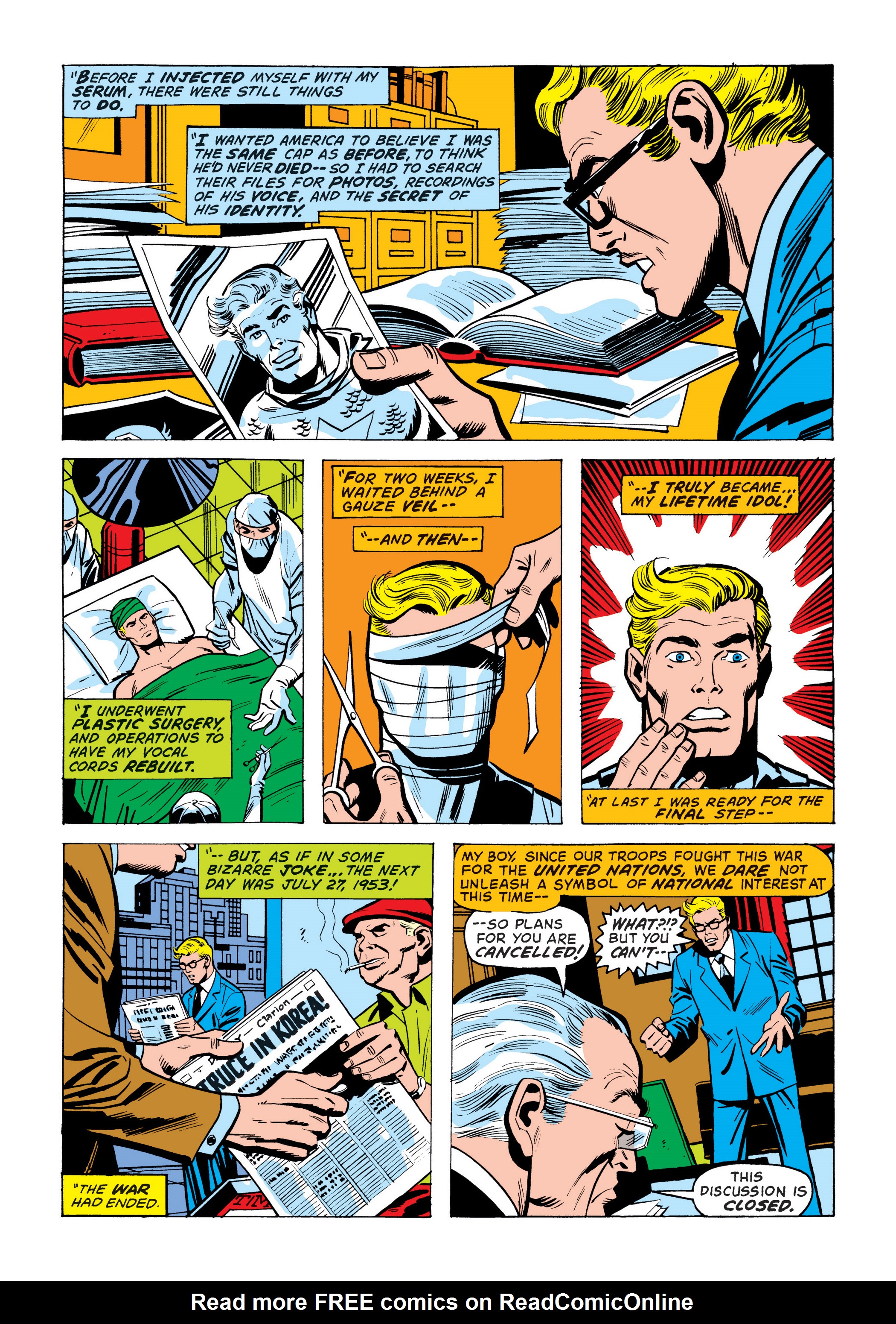 Read online Marvel Masterworks: Captain America comic -  Issue # TPB 7 (Part 2) - 48