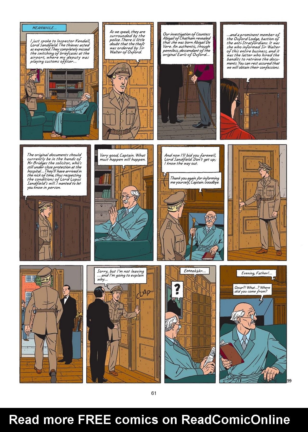 Read online Blake & Mortimer comic -  Issue #24 - 62