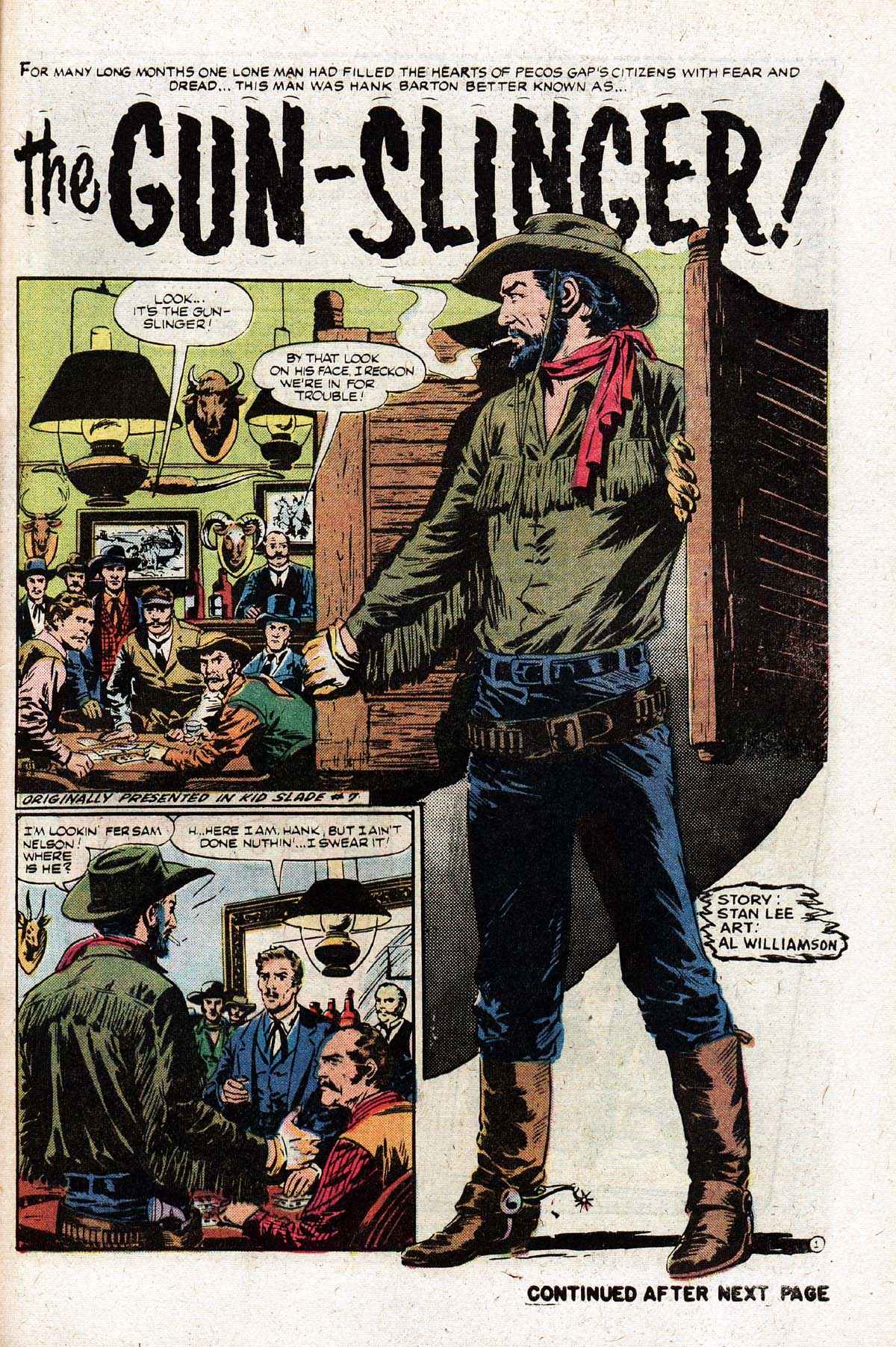 Read online Kid Slade, Gunfighter comic -  Issue #7 - 16