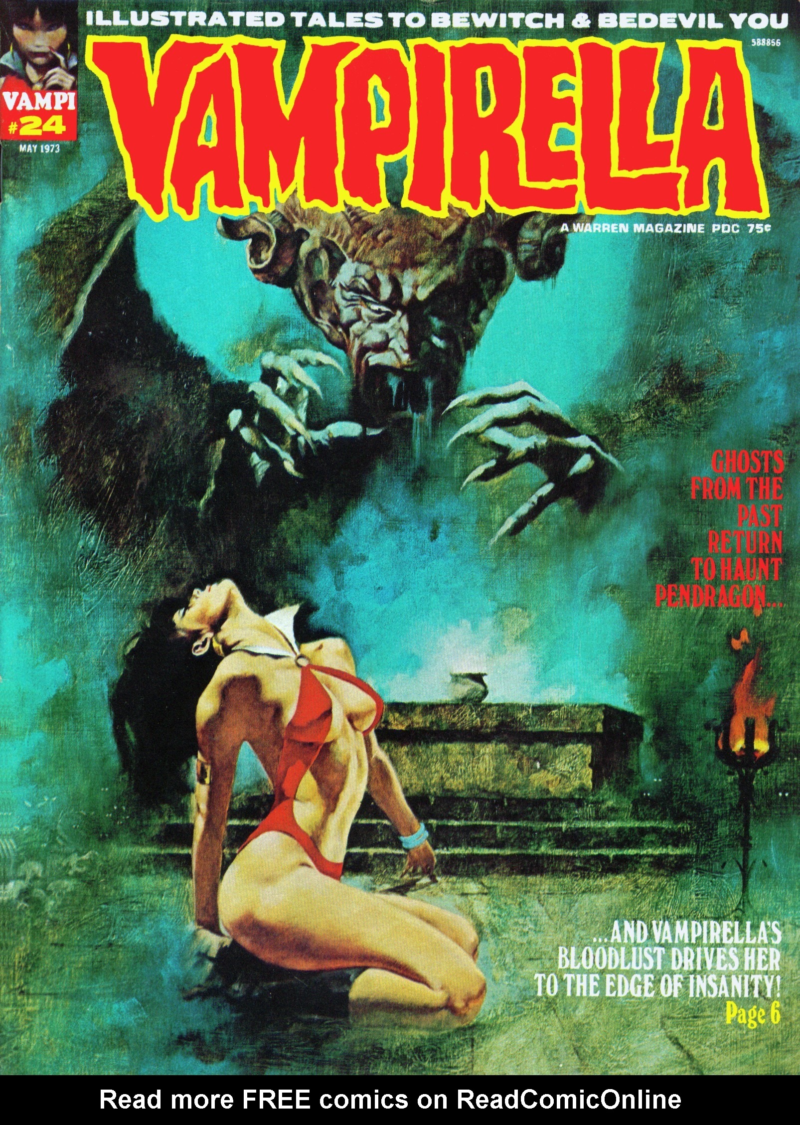 Read online Vampirella (1969) comic -  Issue #24 - 1
