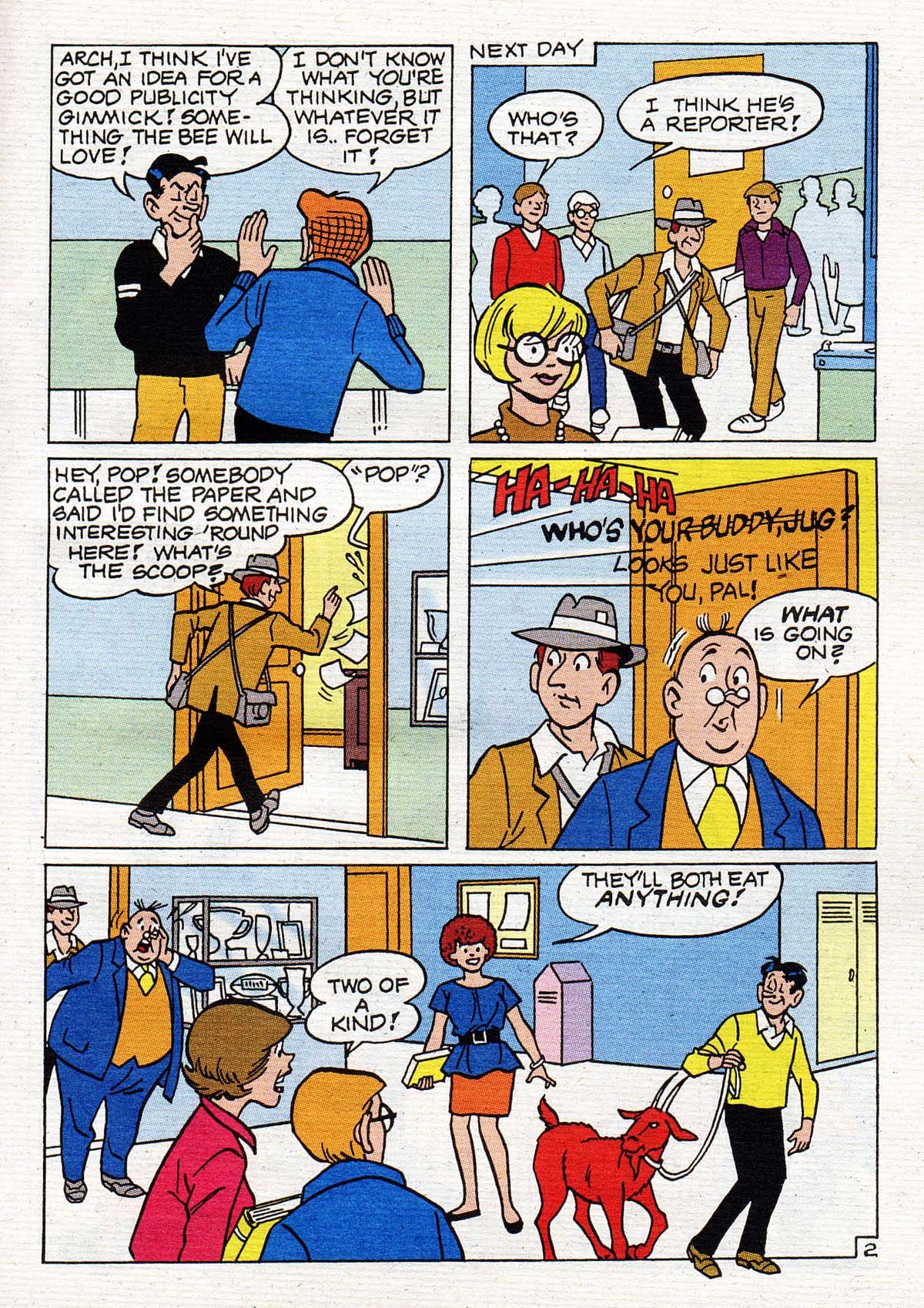 Read online Jughead's Double Digest Magazine comic -  Issue #93 - 181