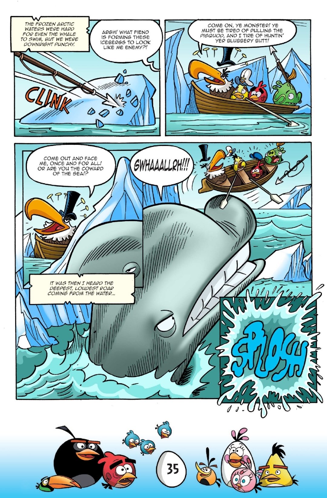 Read online Angry Birds Comics Quarterly comic -  Issue # Issue Furious Fowl - 36