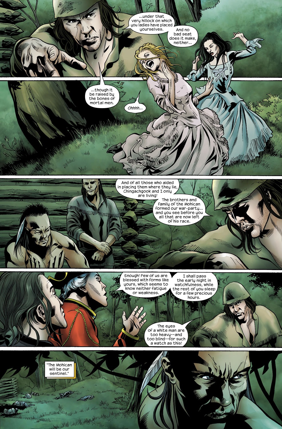 Read online The Last of the Mohicans comic -  Issue #3 - 5