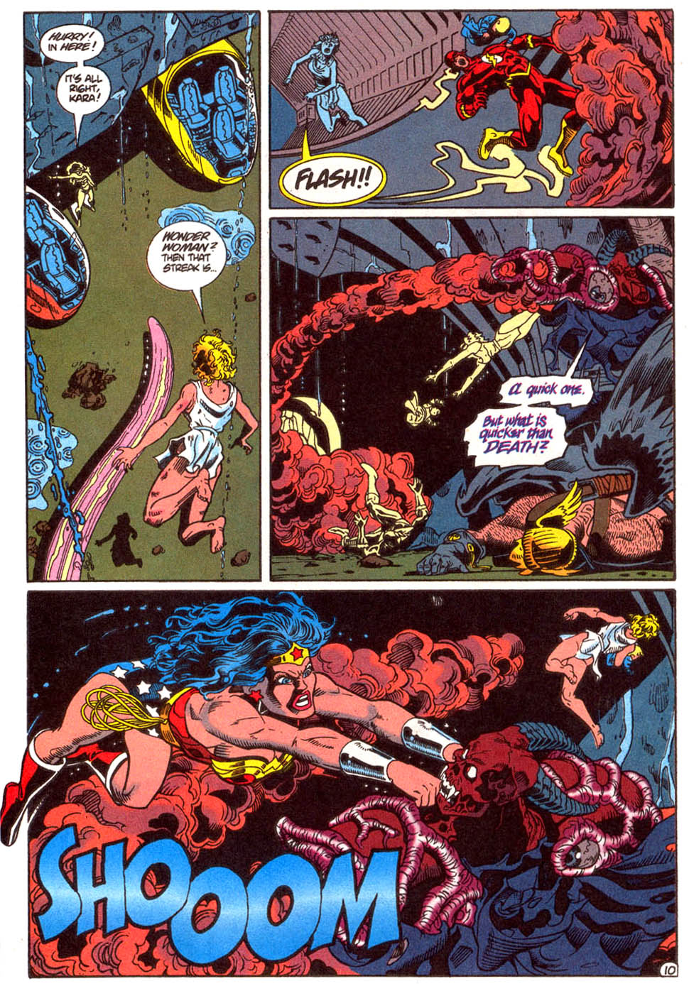 Read online Justice League America comic -  Issue #94 - 10