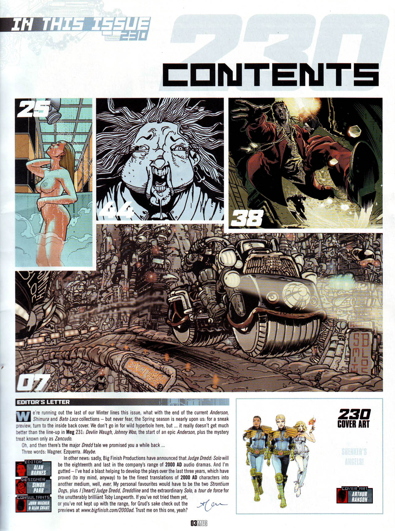 Read online Judge Dredd Megazine (Vol. 5) comic -  Issue #230 - 3